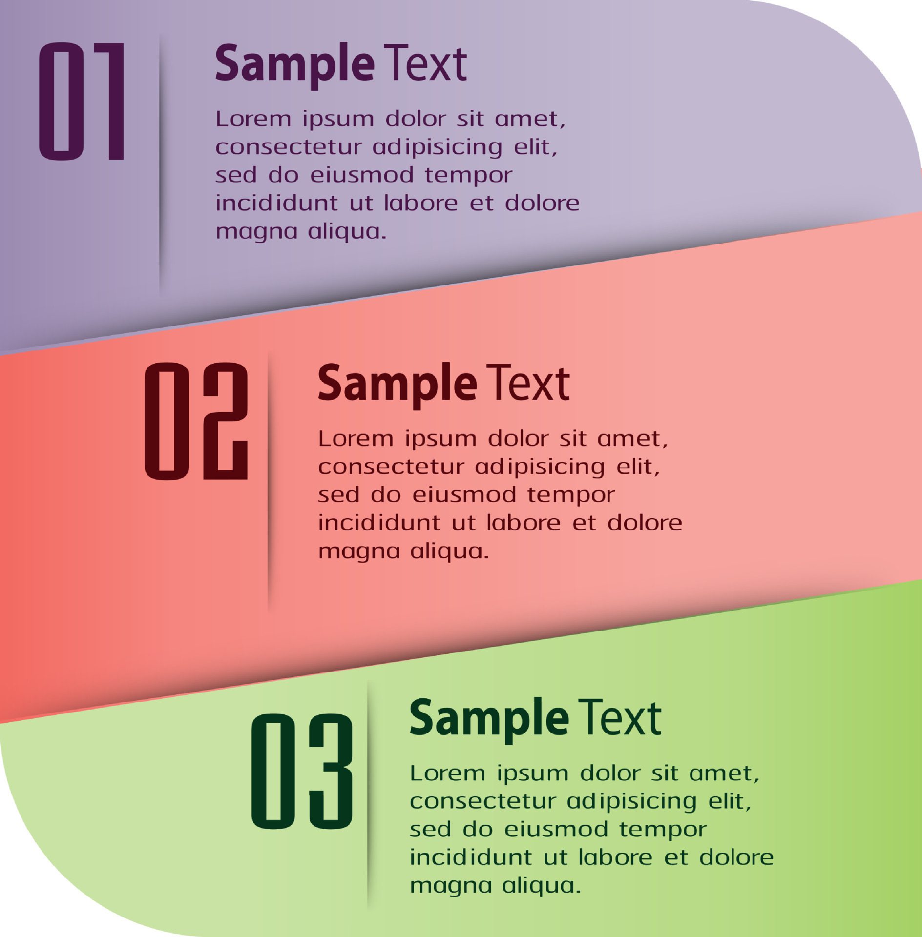 modern text box template, infographics banner Free Vector