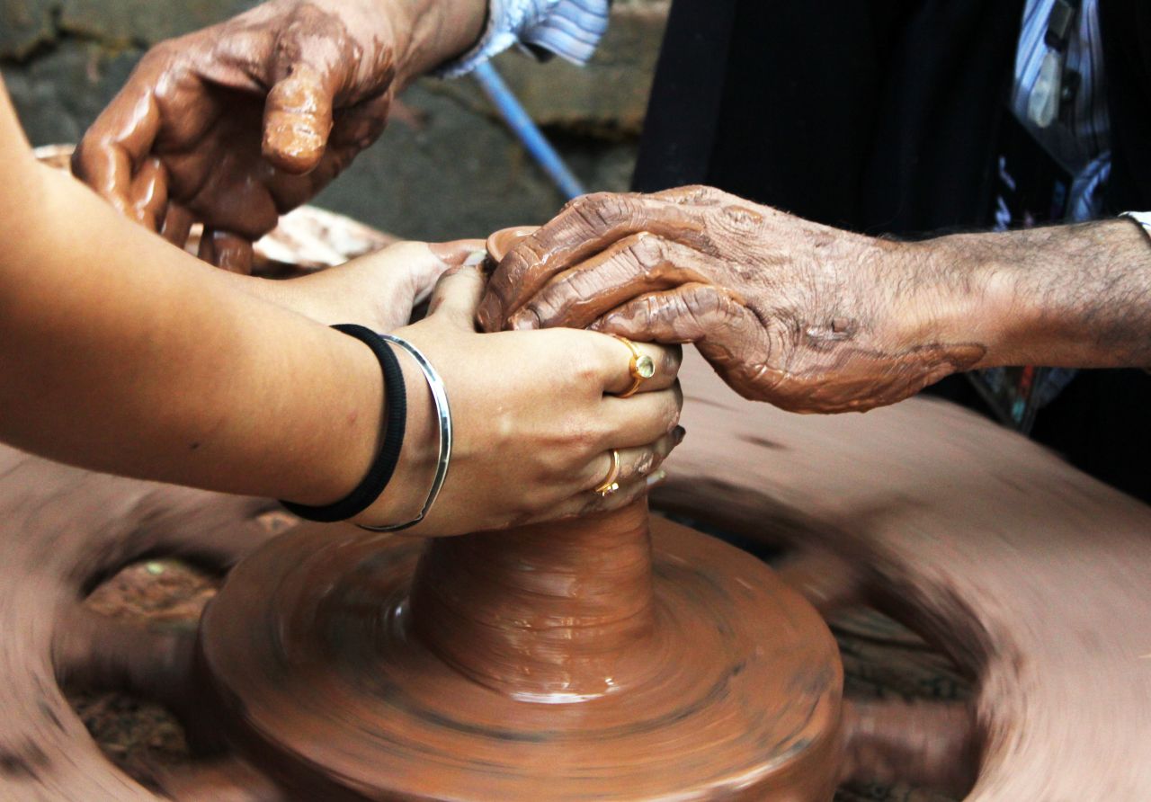 Pottery Learning Stock Free