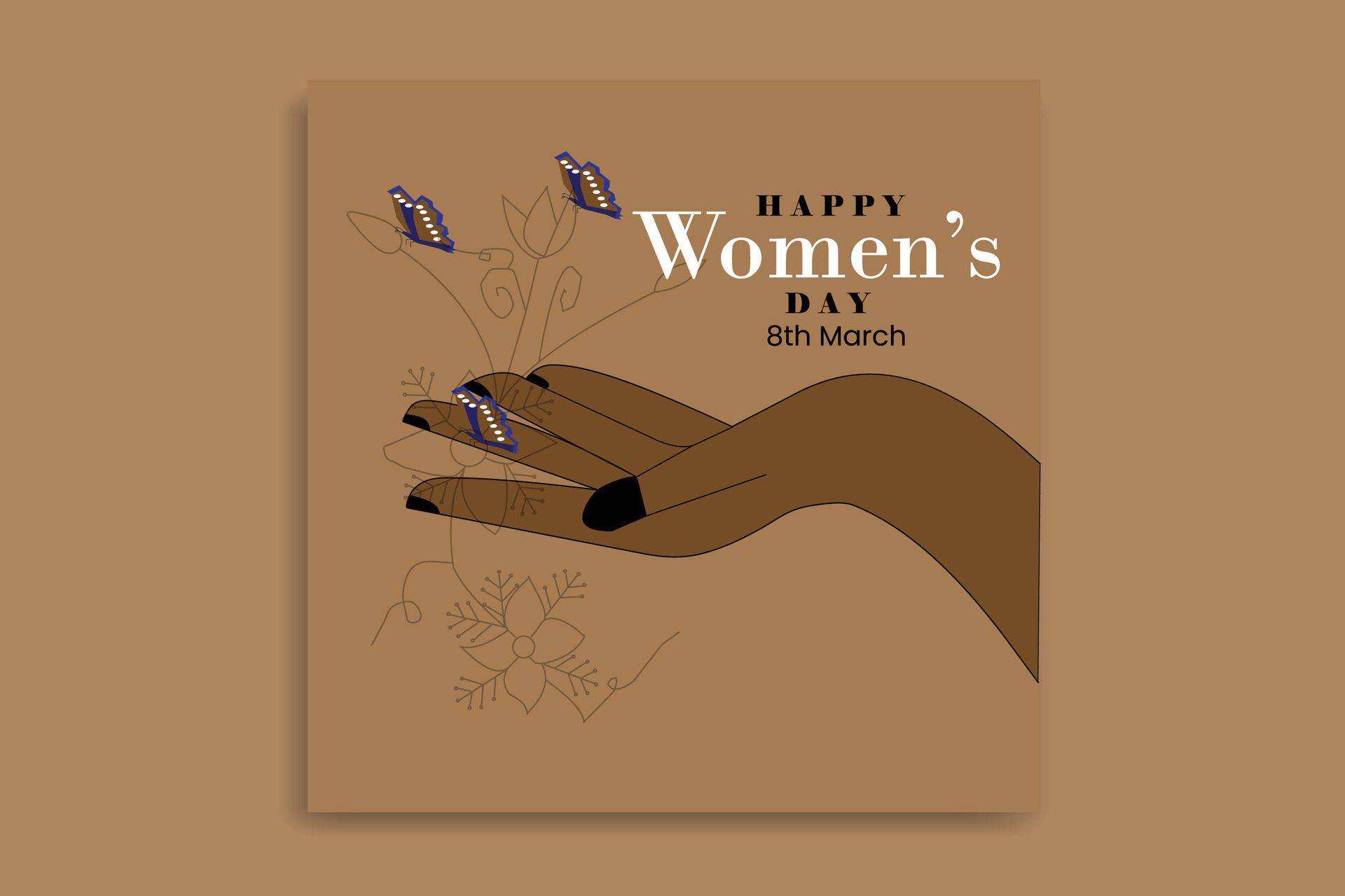 WOMEN’S DAY SOCIAL MEDIA POST ,BANNER DESIGN Free Vector