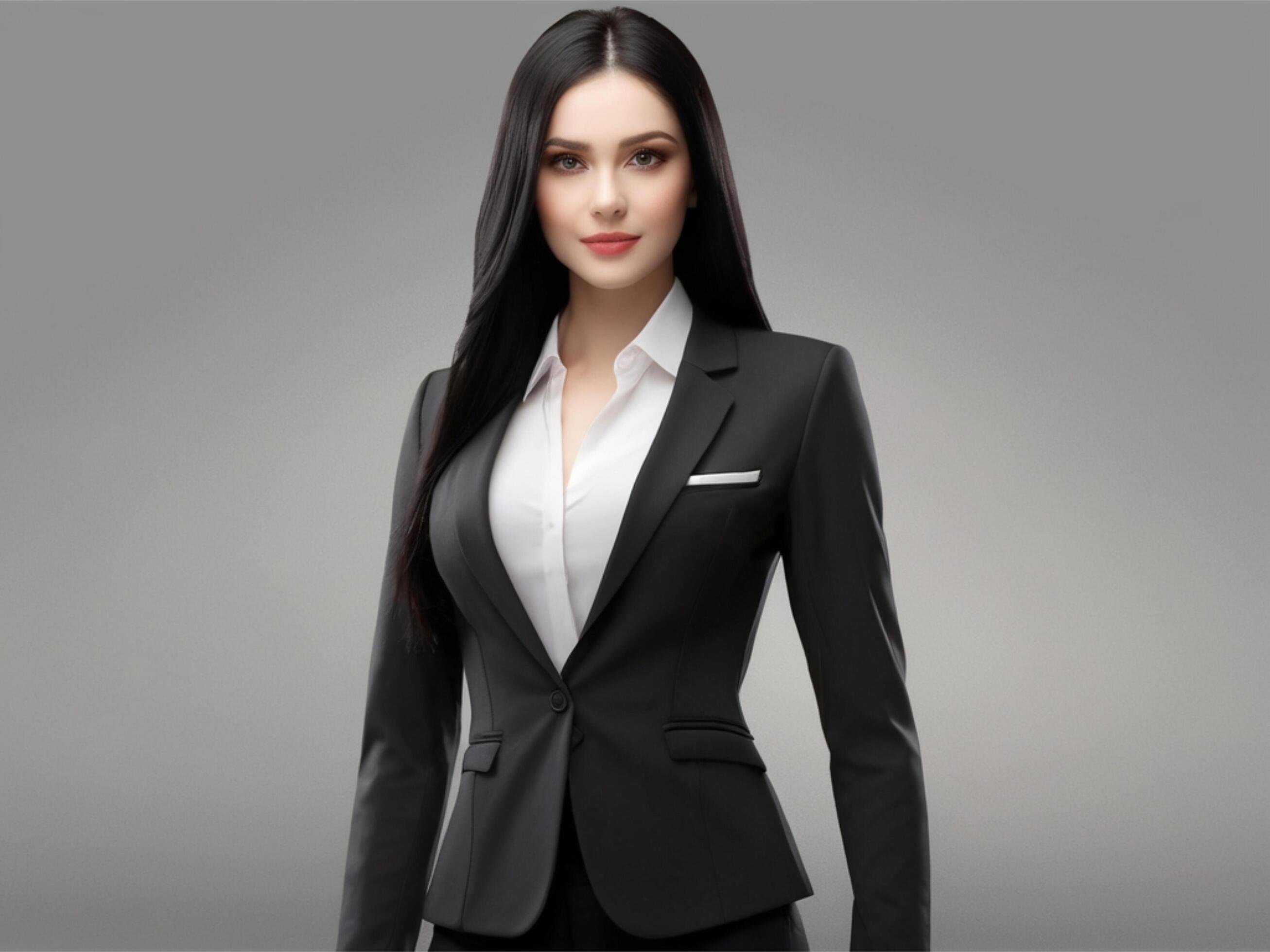 AI generated Happy Business Woman Stock Free