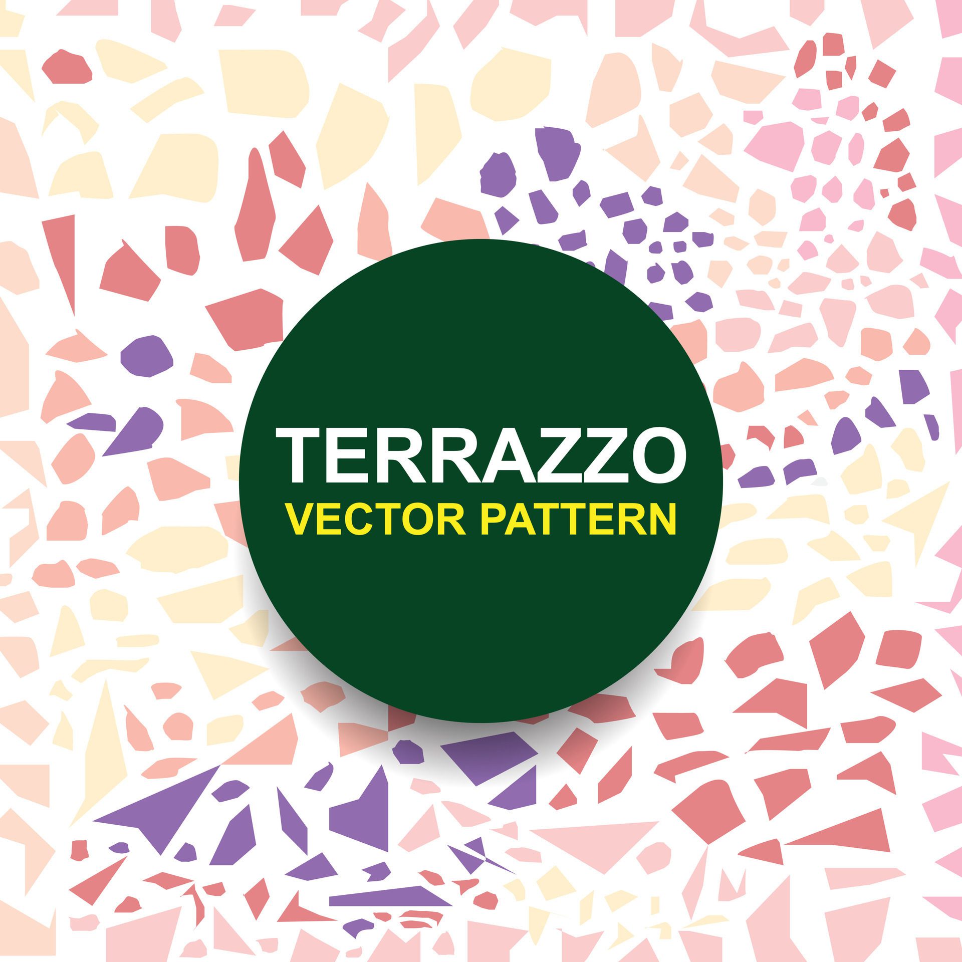 Free vector abstract terrazzo tiles pattern background Free Vector and Free SVG