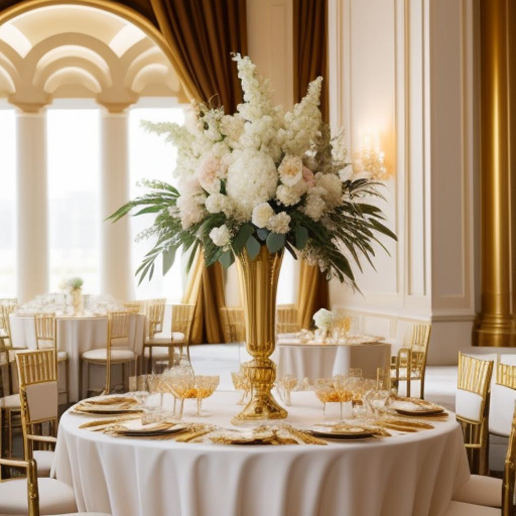 Elegant floral arrangement, luxurious by @ai_generated