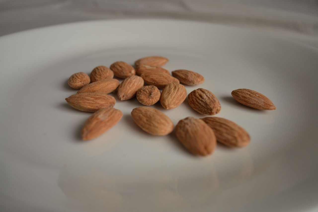 Almonds Closeup Stock Free