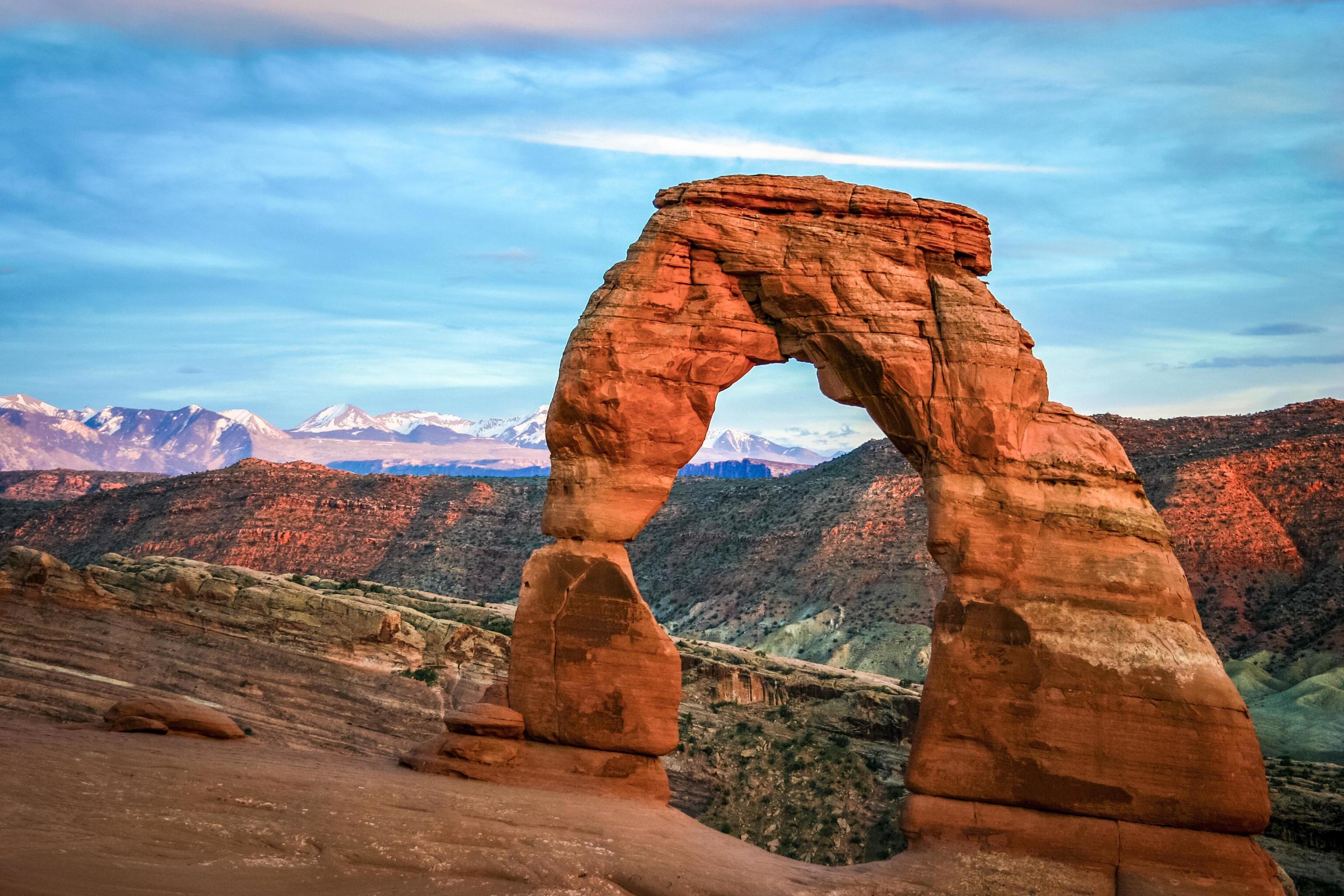 Delicate Arch in Utah Stock Free