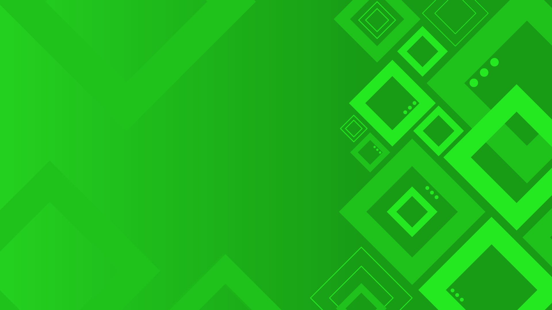 Green abstract background with square shapes Free Vector and Free SVG