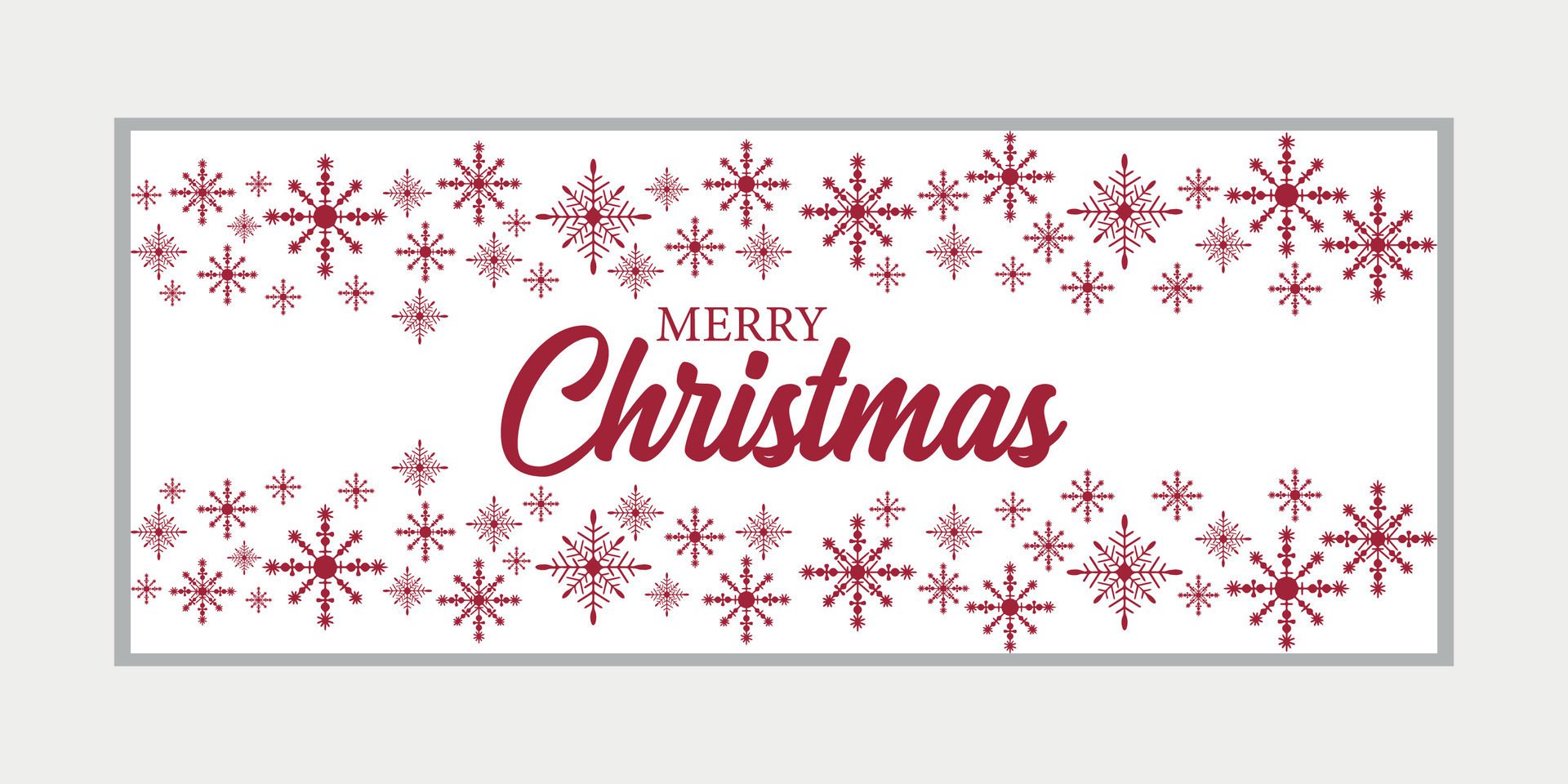 merry christmas banner set and happy new year banner, social media cover and web banner Free Vector