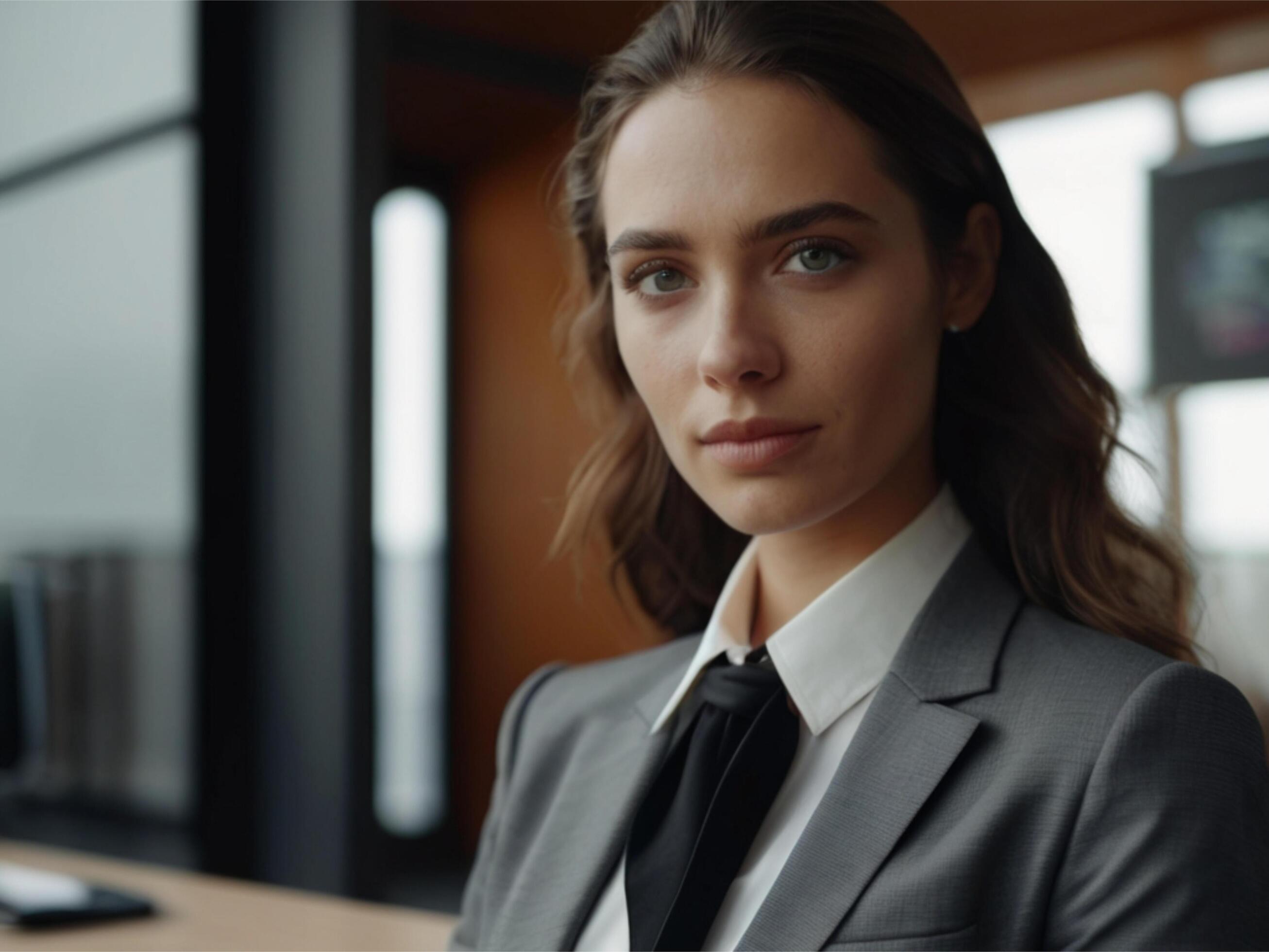 Business Woman in Stylish Suit Stock Free