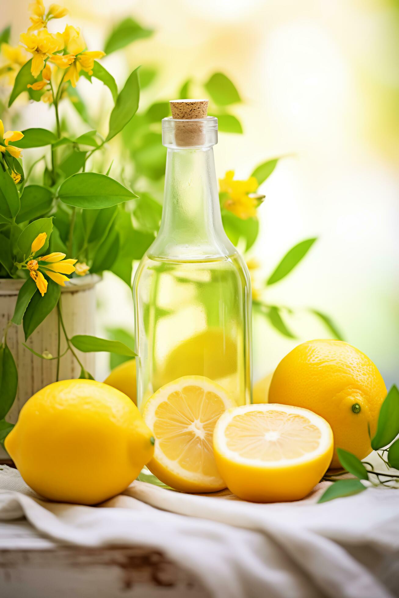 Natural Ingredients Spotlight Citrus, Herbs, and Essential Oils for Spring Cleaning Free Photo