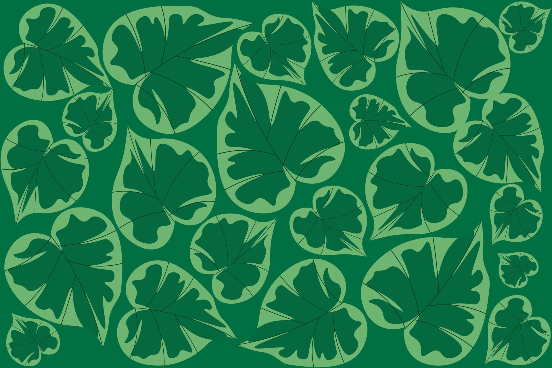 Botanic seamless pattern with exotic leaves Free Vector