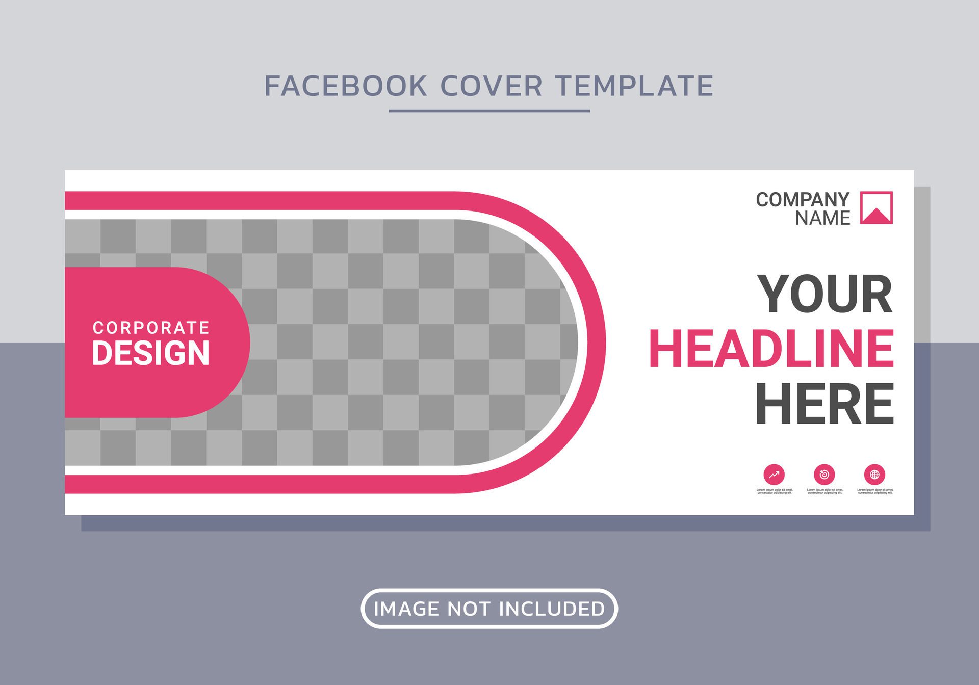 cover and web banner template Free Vector