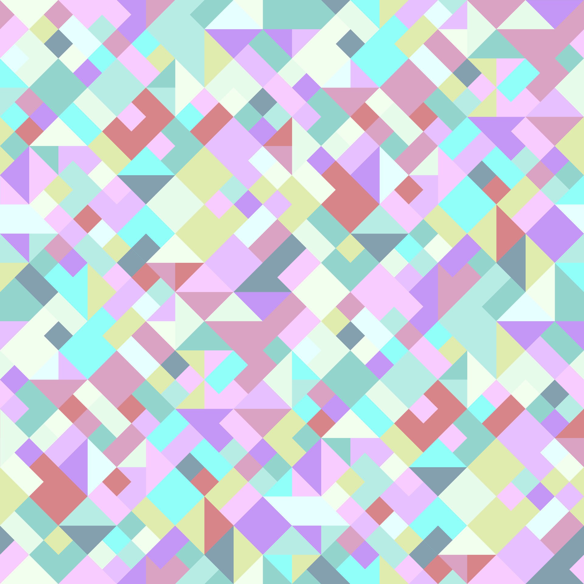 Seamless colorful diagonal geometric pattern background – abstract vector graphic Free Vector