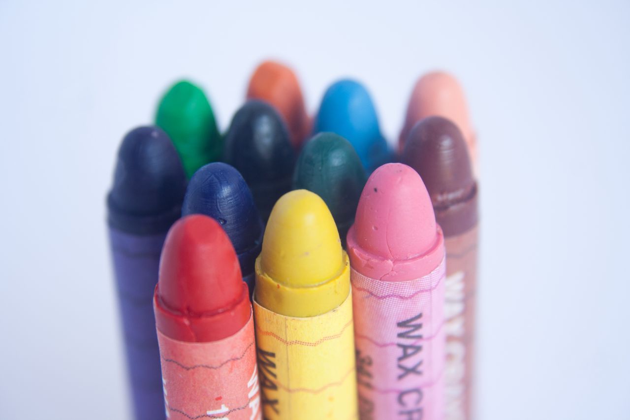 Crayon Bunch Stock Free