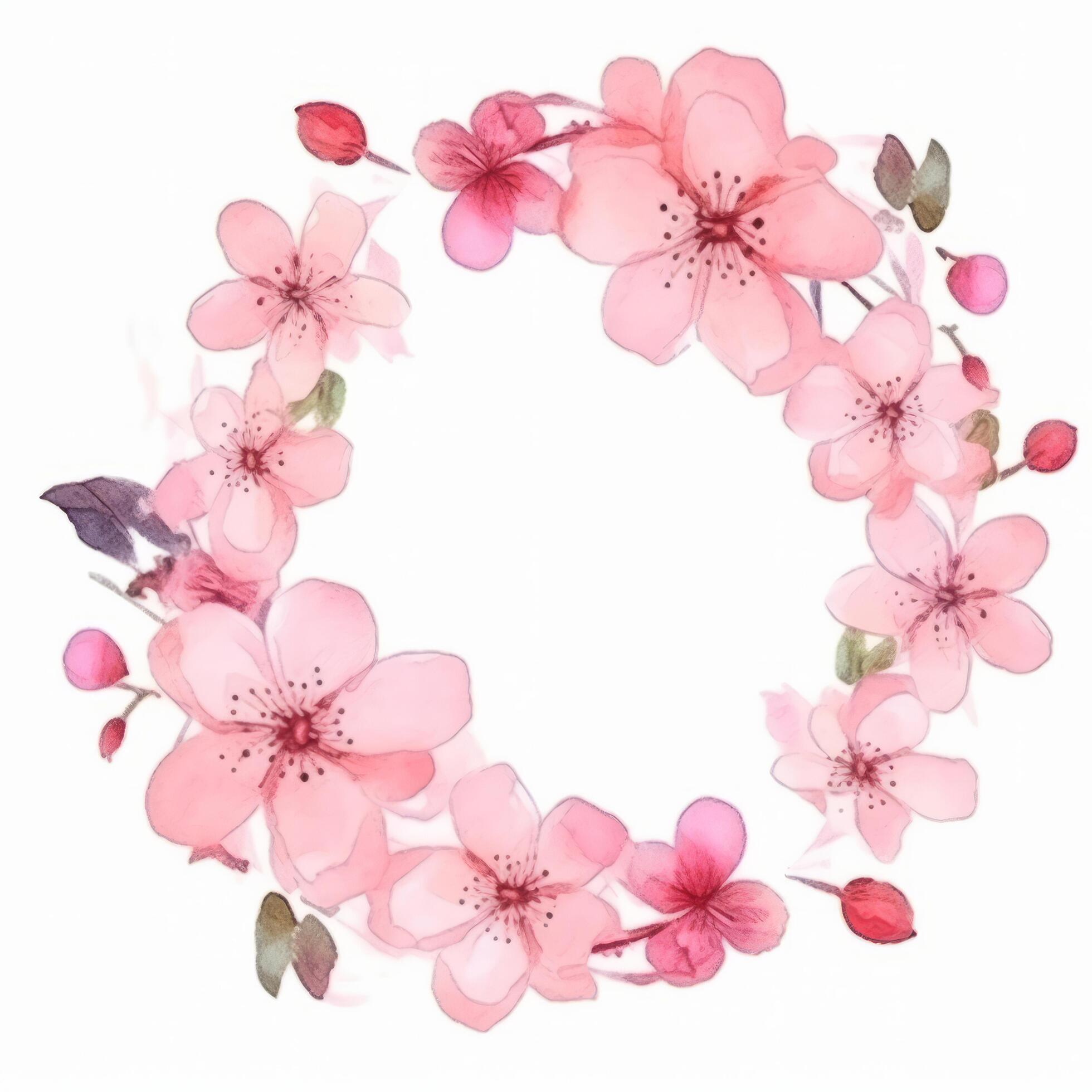 Sakura flower background. Illustration Stock Free