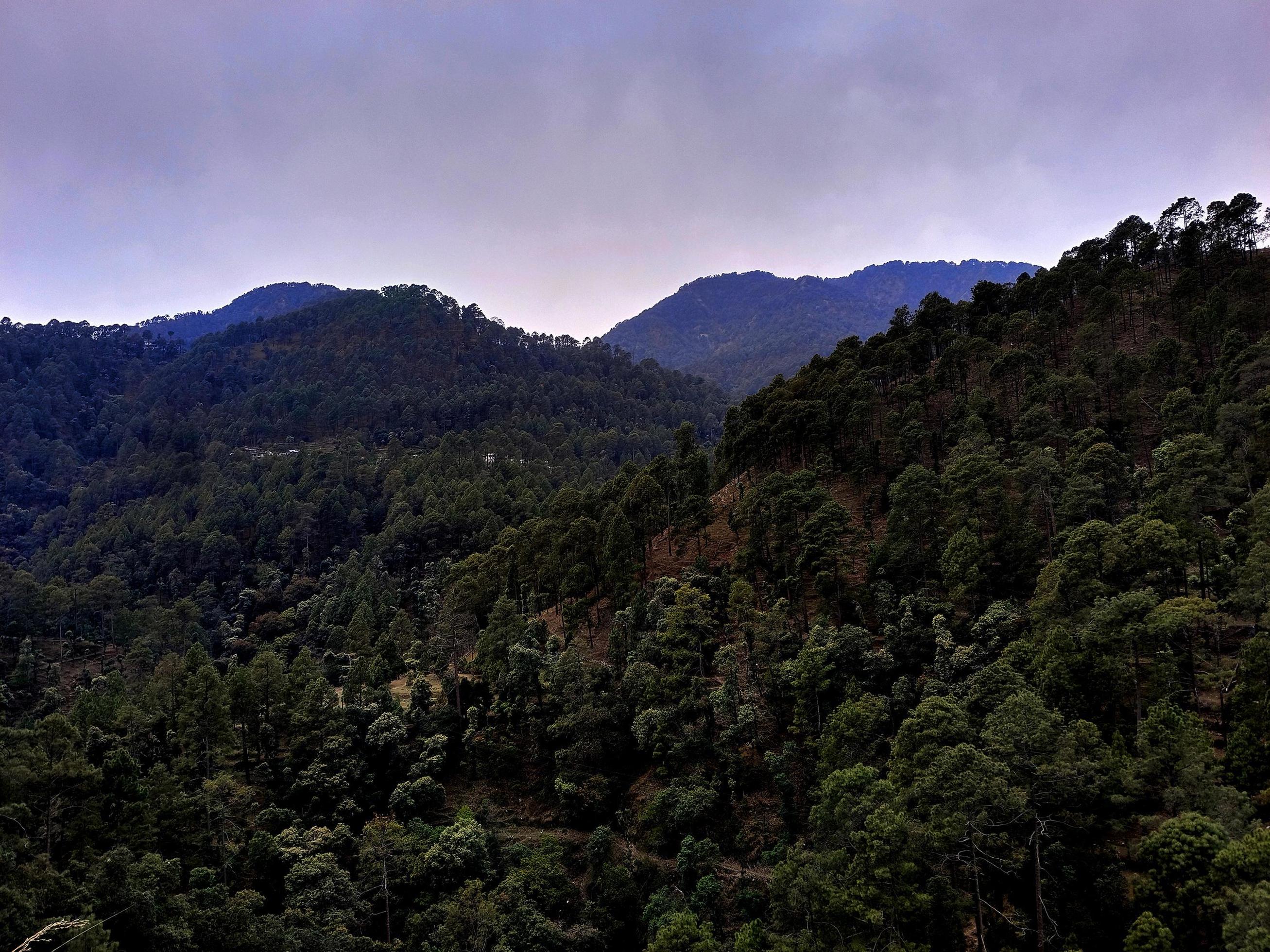 Natural sight seen nainital, It is a popular tourist destination Stock Free