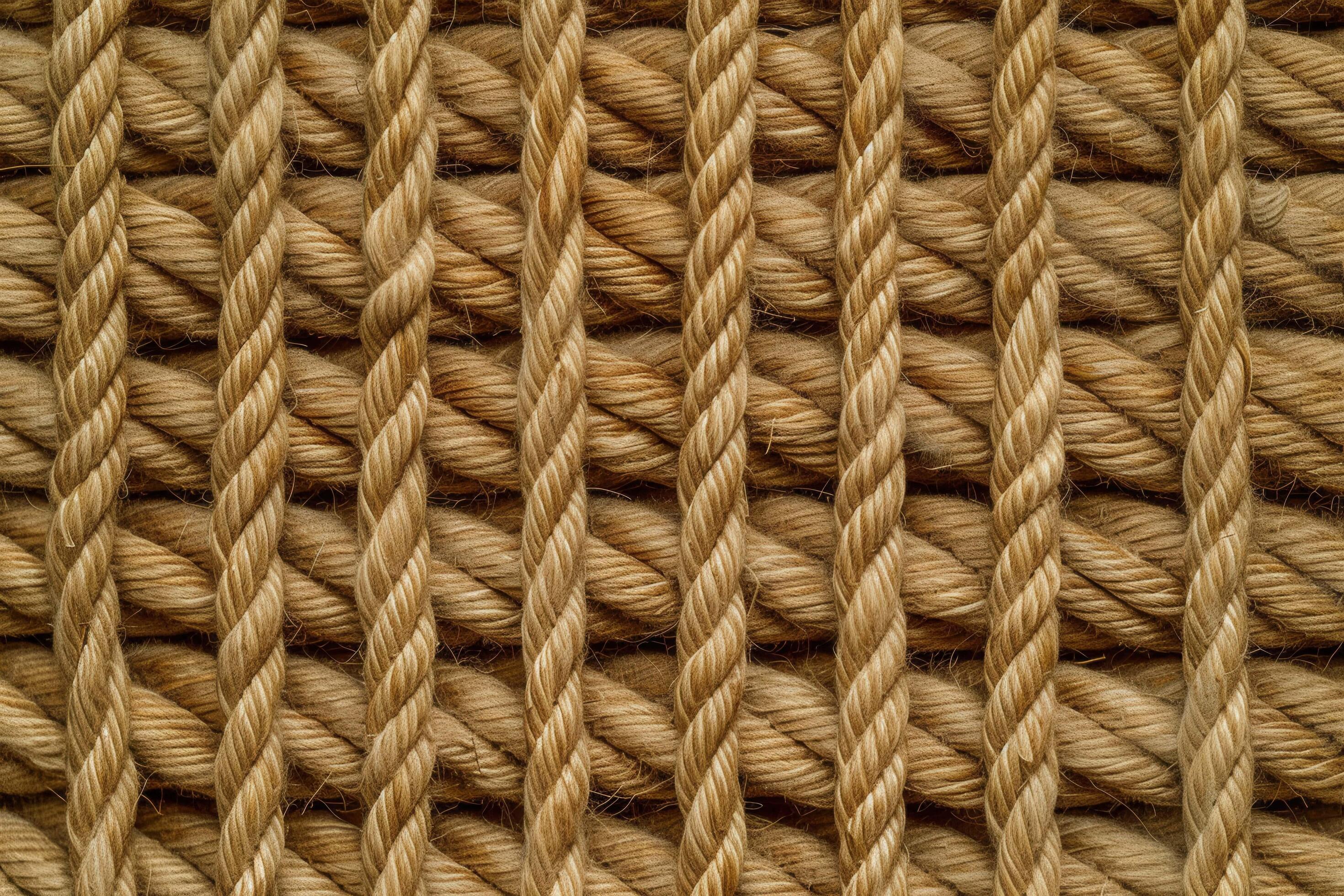 A cord texture background features a rugged, ribbed pattern reminiscent of tightly woven cords Stock Free