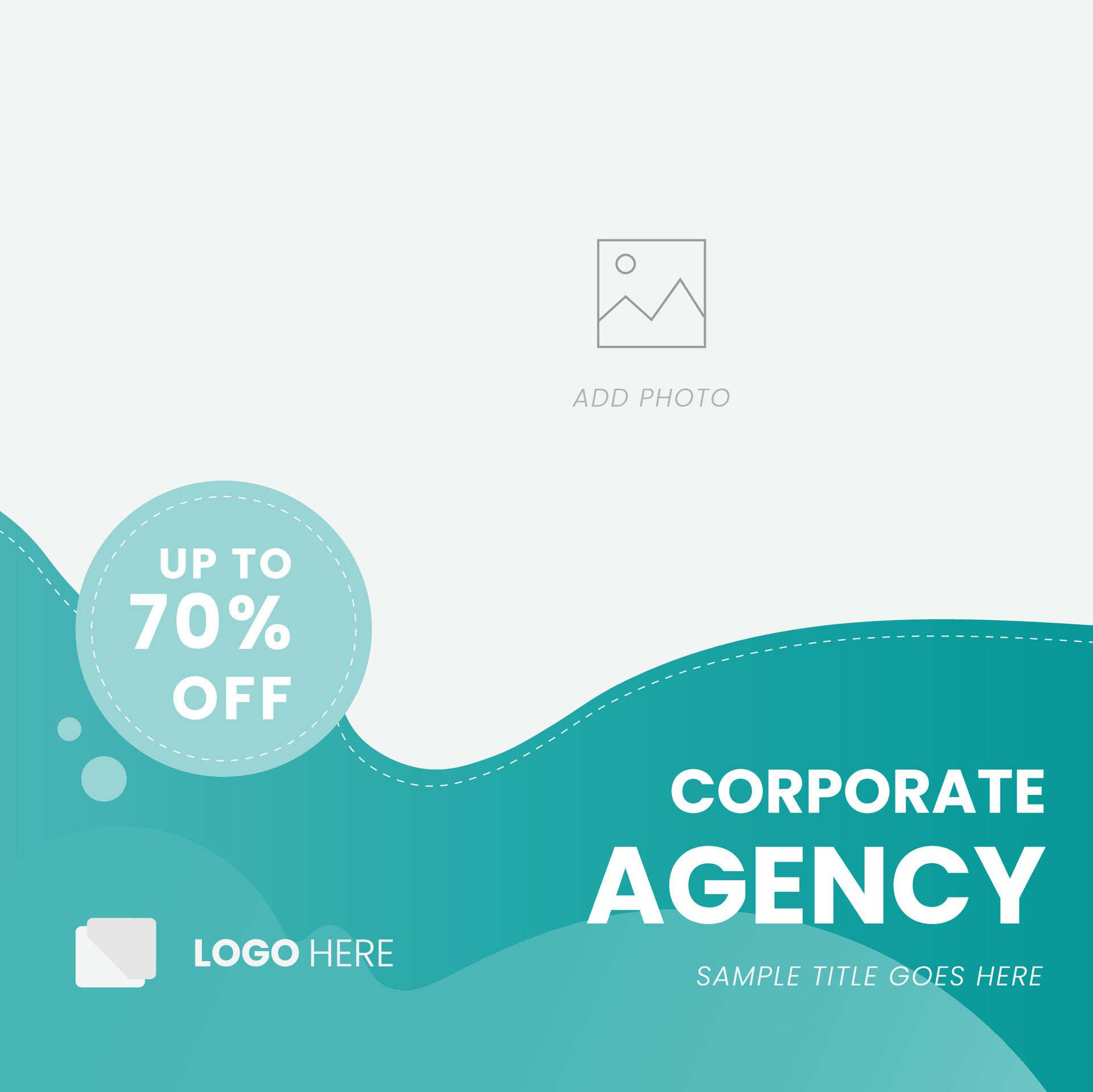 Digital marketing agency expert and corporate business flyer modern square social media post free banner template Free Vector