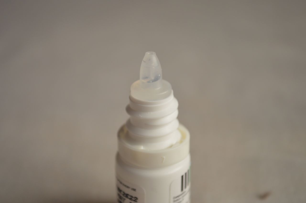 Eye Drops Bottle Stock Free