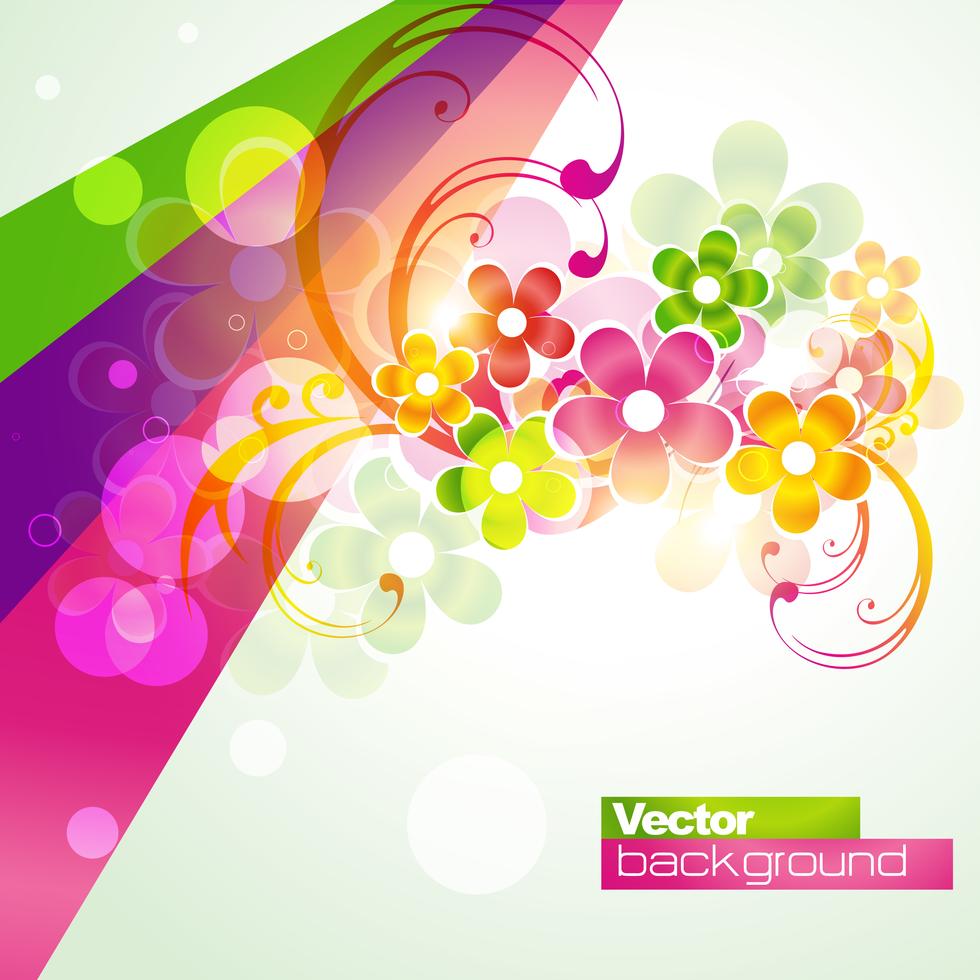 vector flower Stock Free