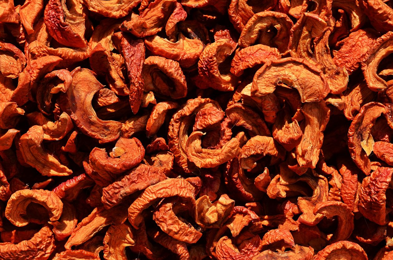 Dried chili peppers Stock Free