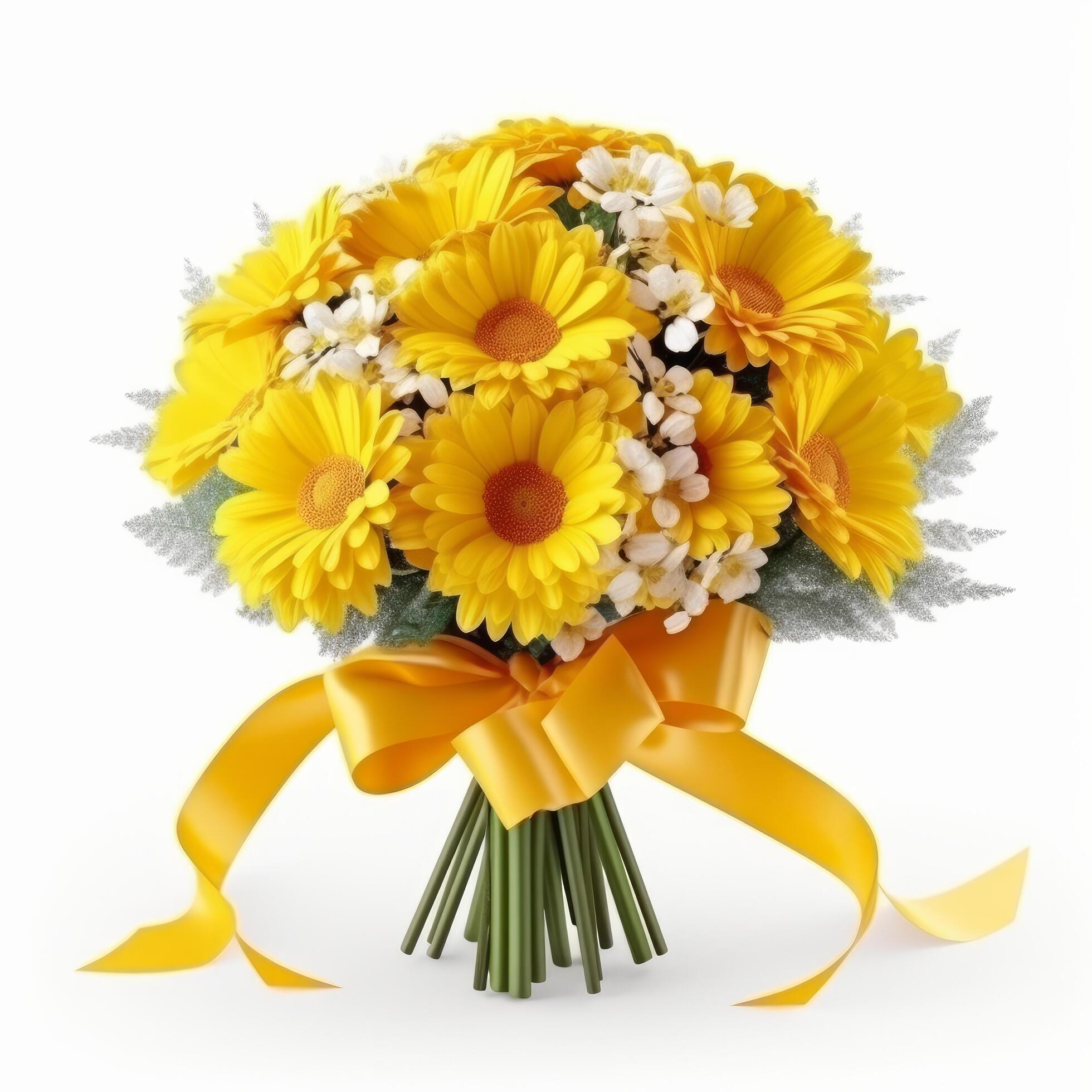 Flower bouquet isolated. Illustration Stock Free