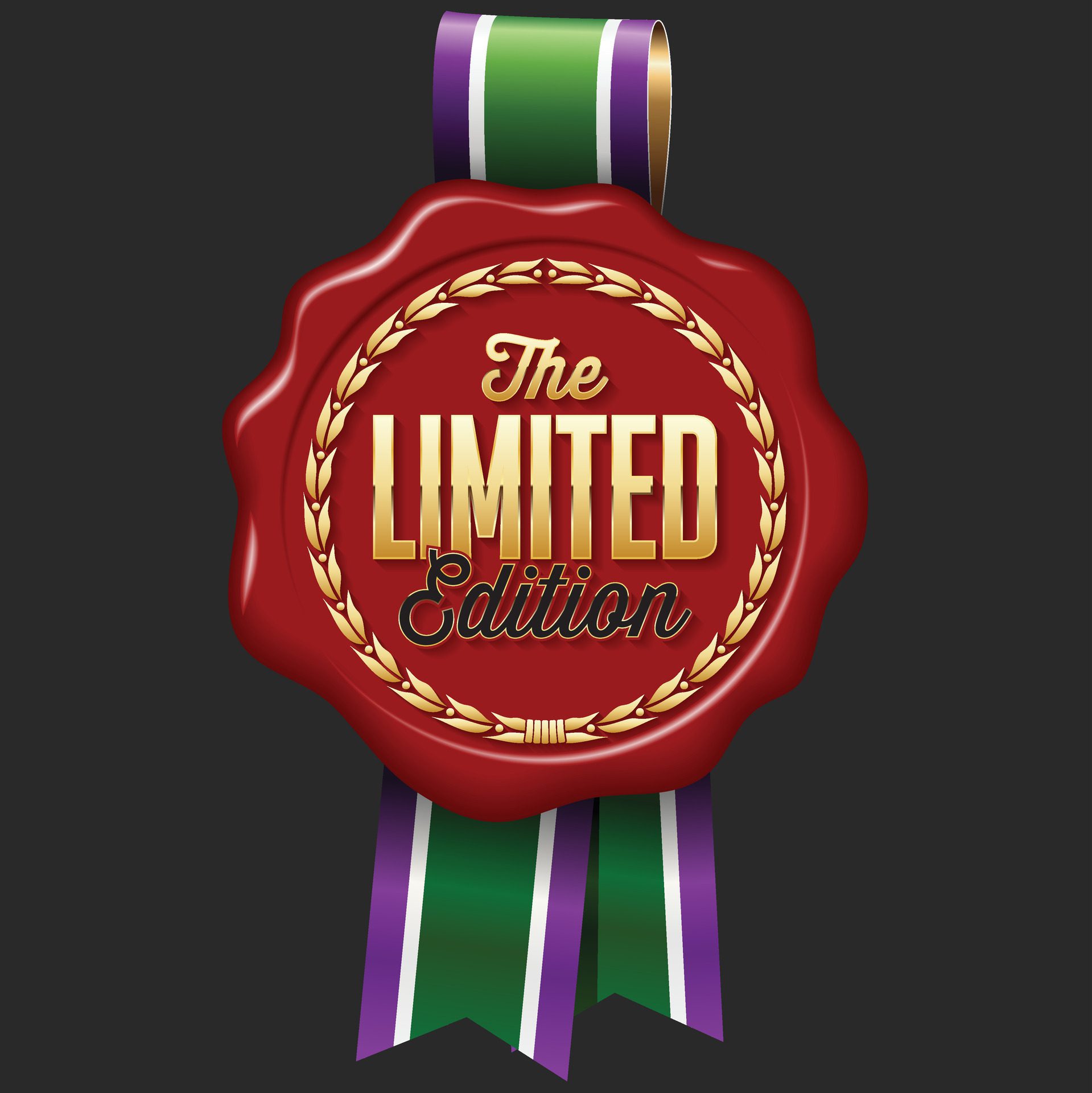 Best choice, order now, special offer, new and big sale banners. Red ribbons, tags and stickers. Vector illustration. Free Vector