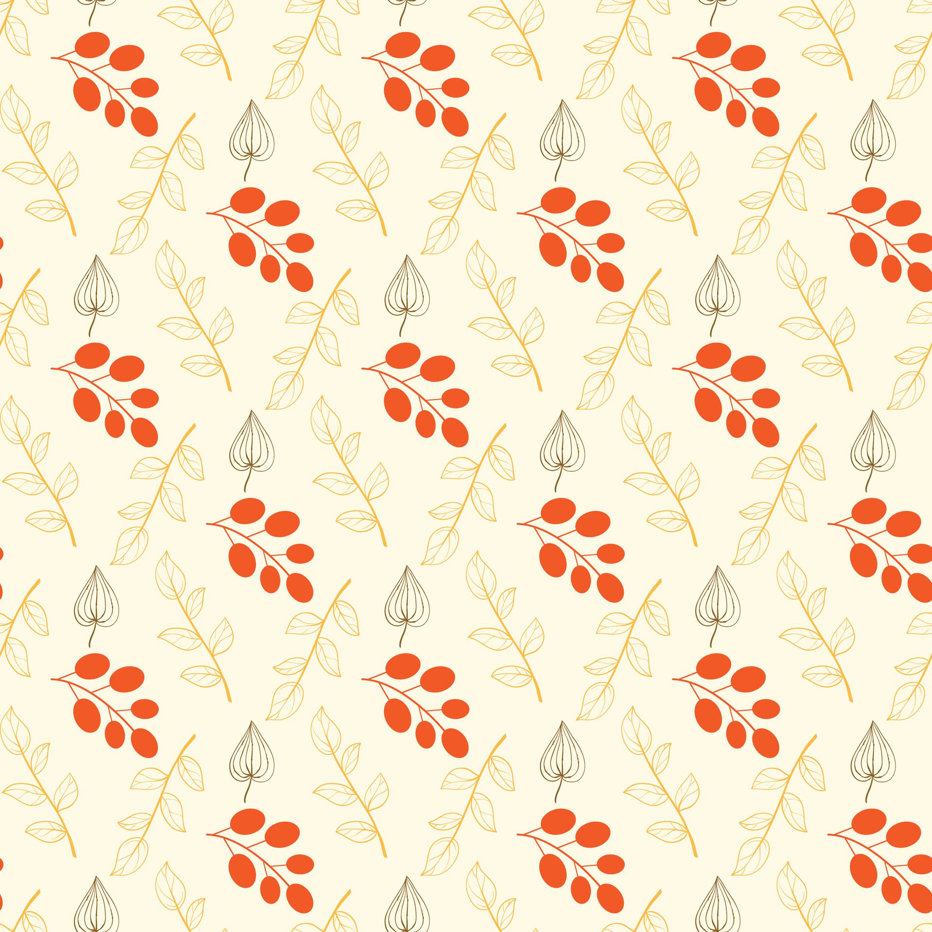 Interweaving Branches Seamless Pattern Design Free Vector