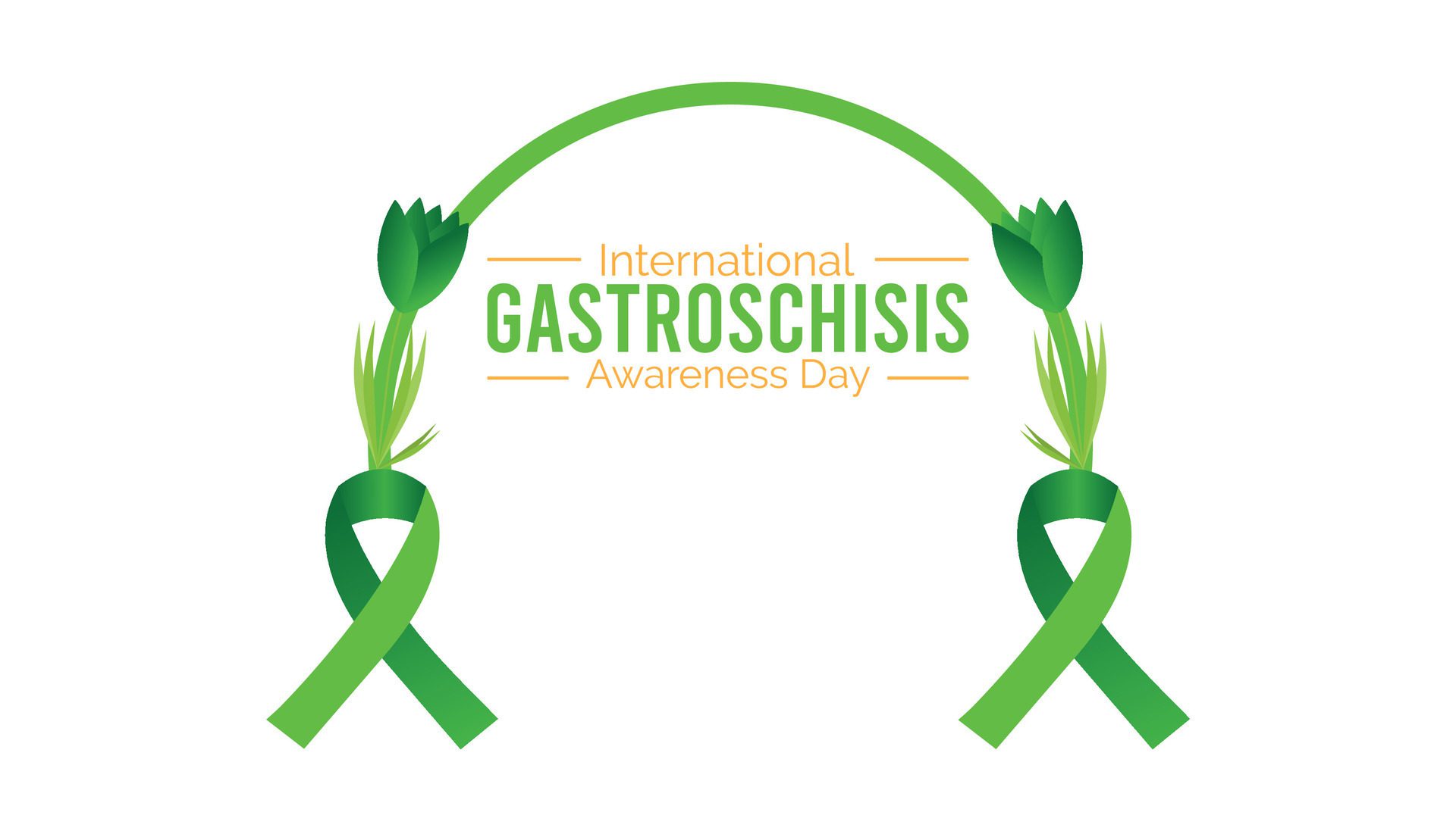 International Gastroschisis Awareness Day observed every year in July. Template for background, banner, card, poster with text inscription. Free Vector