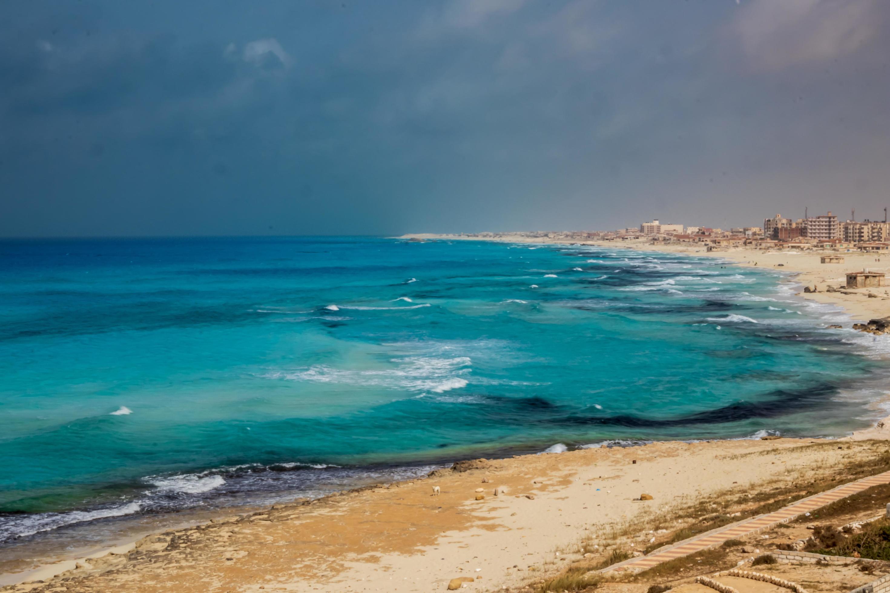 Marsa Matrouh Beach Stock Free