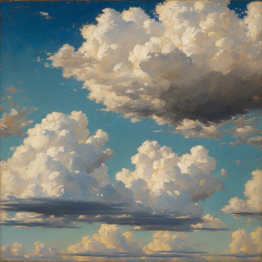 Heavily detailed clouds up by @ai_generated