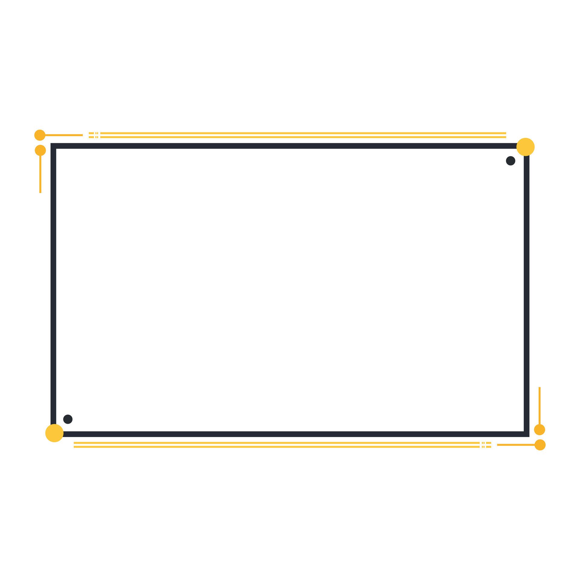 Frame for text or banner Web design of banners Frame for advertising campaign promotions and sales Free Vector