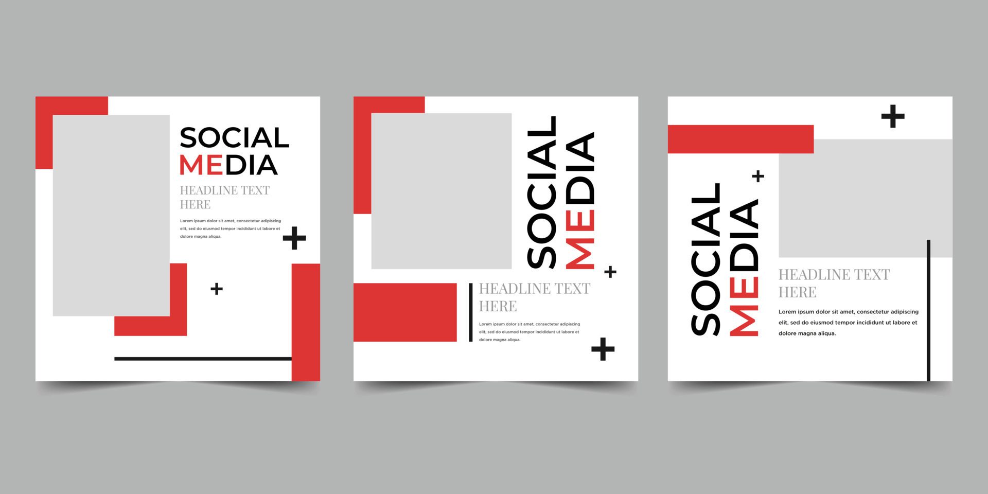 Minimal square banner social media post template. Perfect for social media posts and web ad promotion. Free Vector