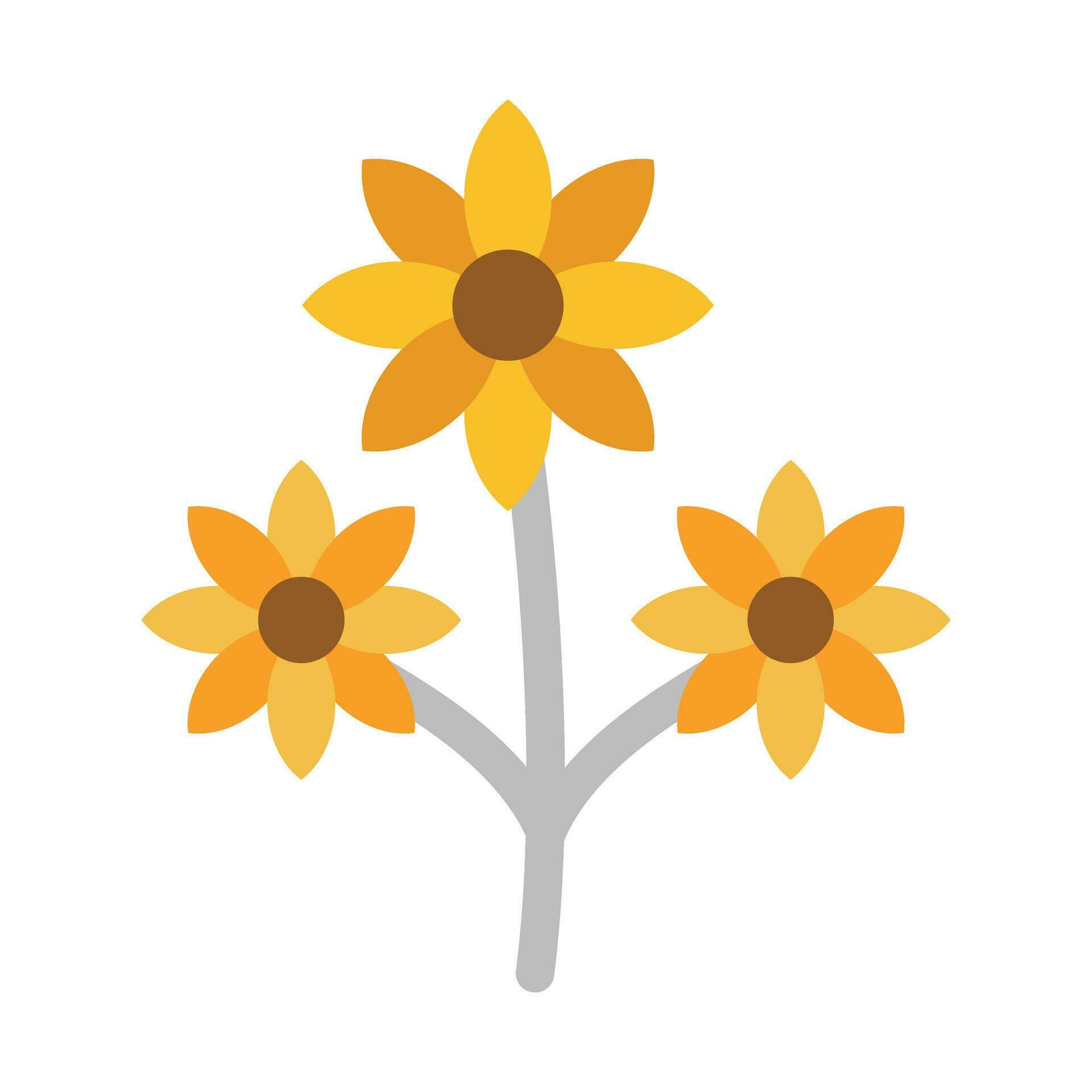 Flower Bouquet Vector Flat Icon For Personal And Commercial Use. Stock Free