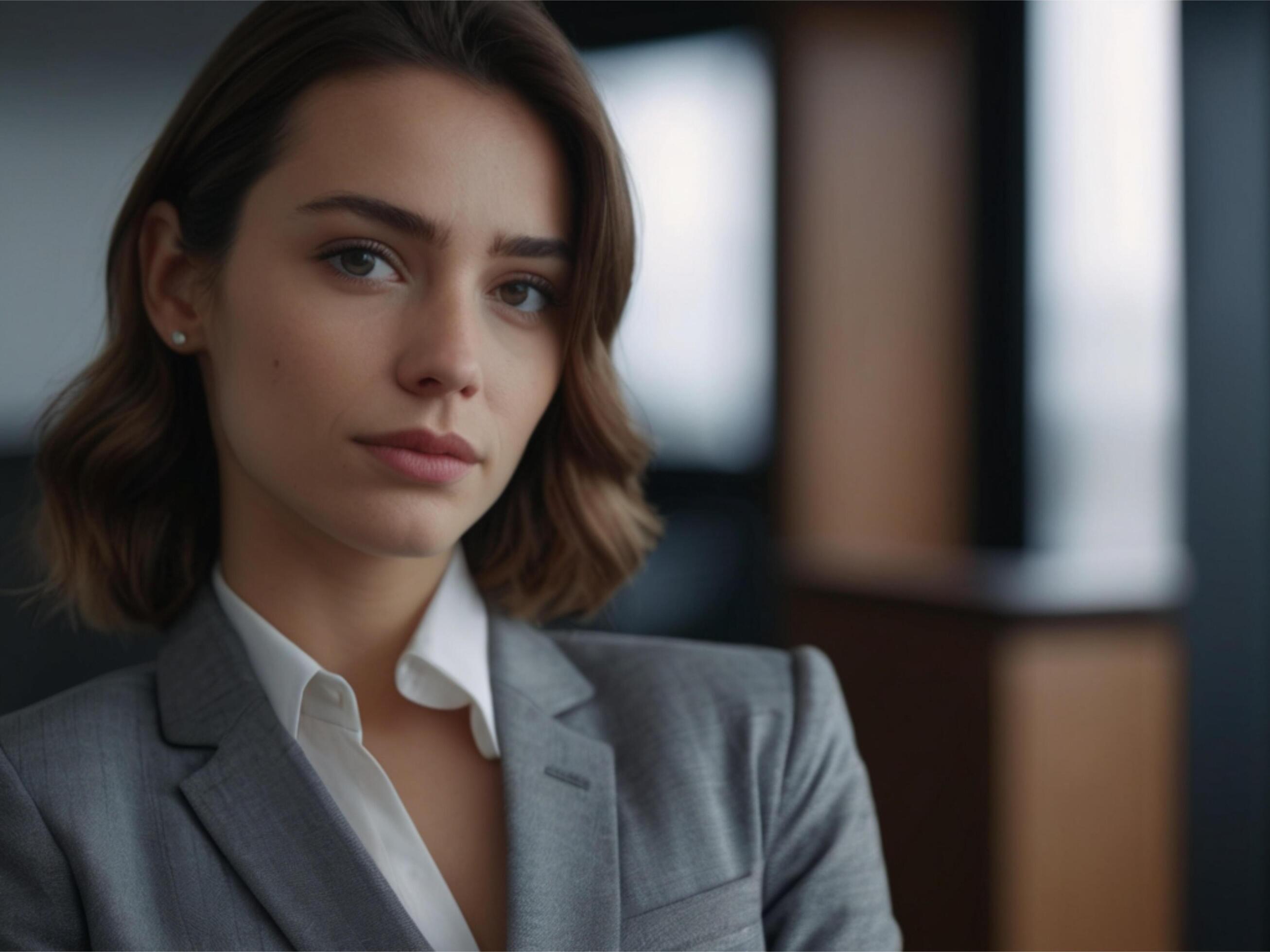 Business Woman in Stylish Suit Stock Free