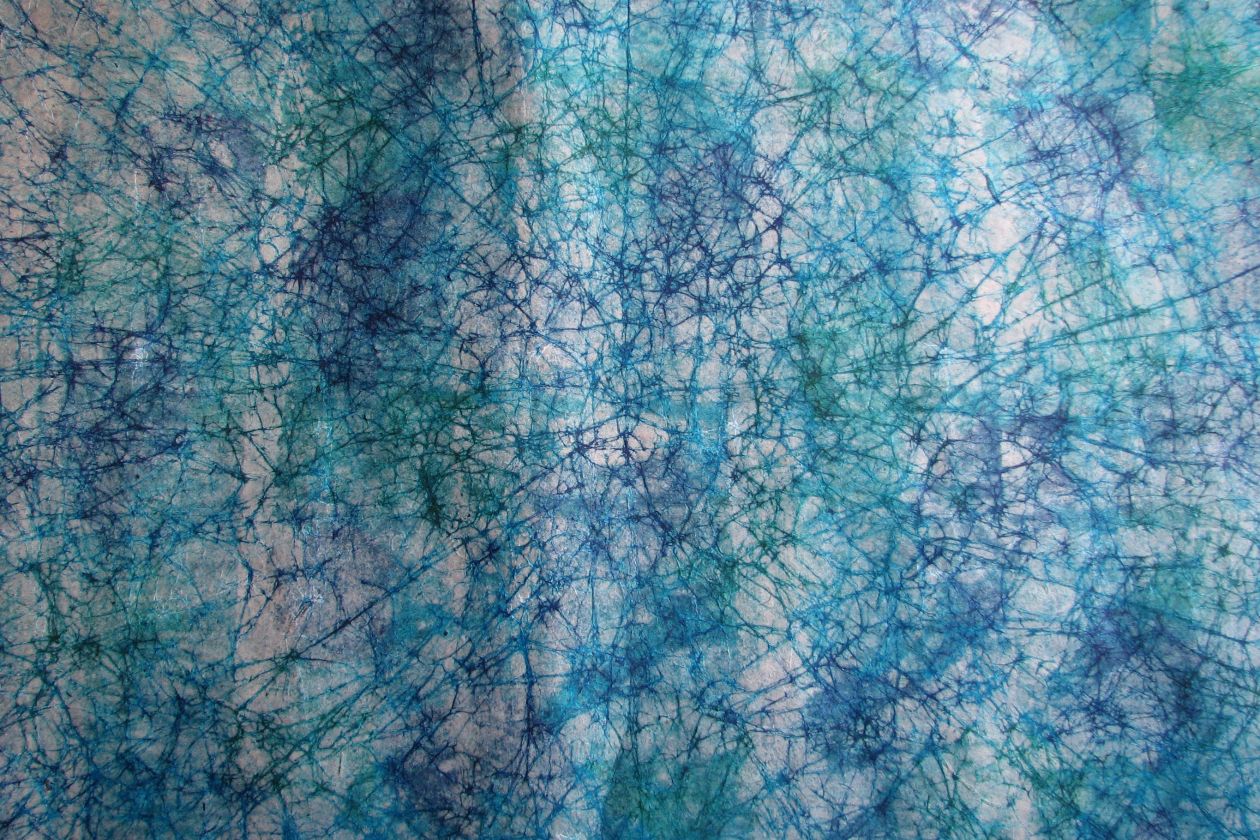 Blue tie-dyed paper Stock Free