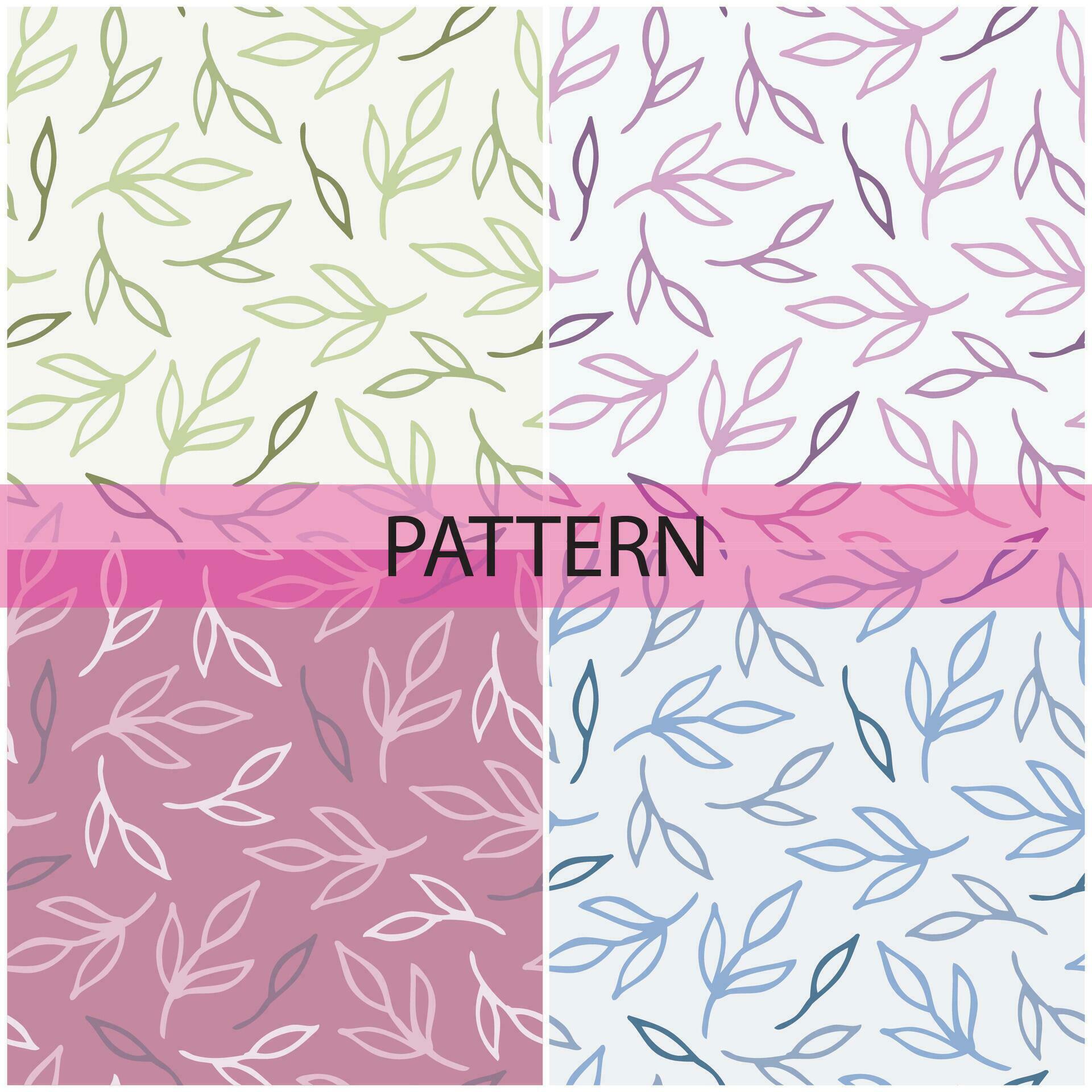 Pattern vector and background flowers pattern design Stock Free