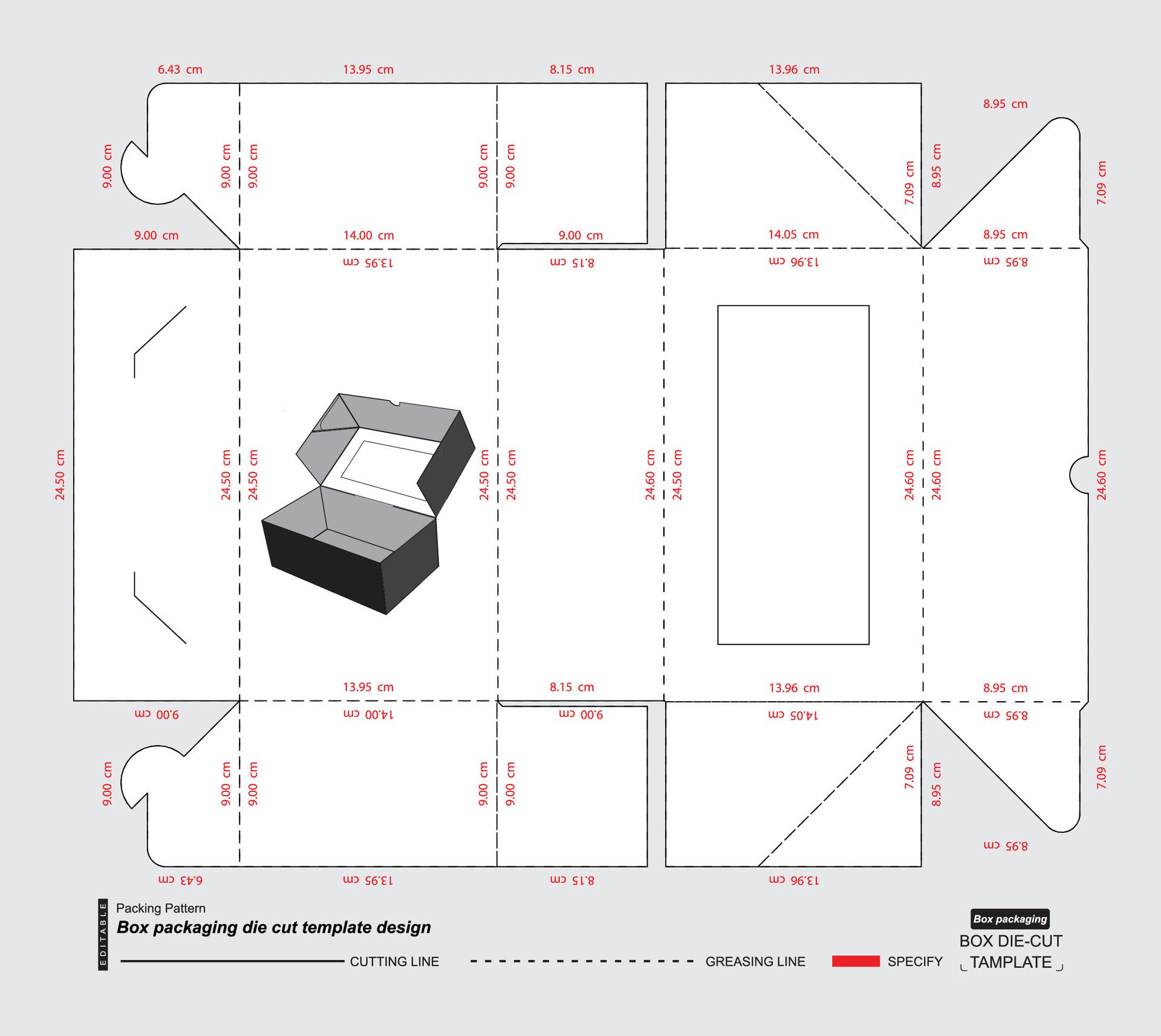 Packaging Pattern Doughnut Free Vector