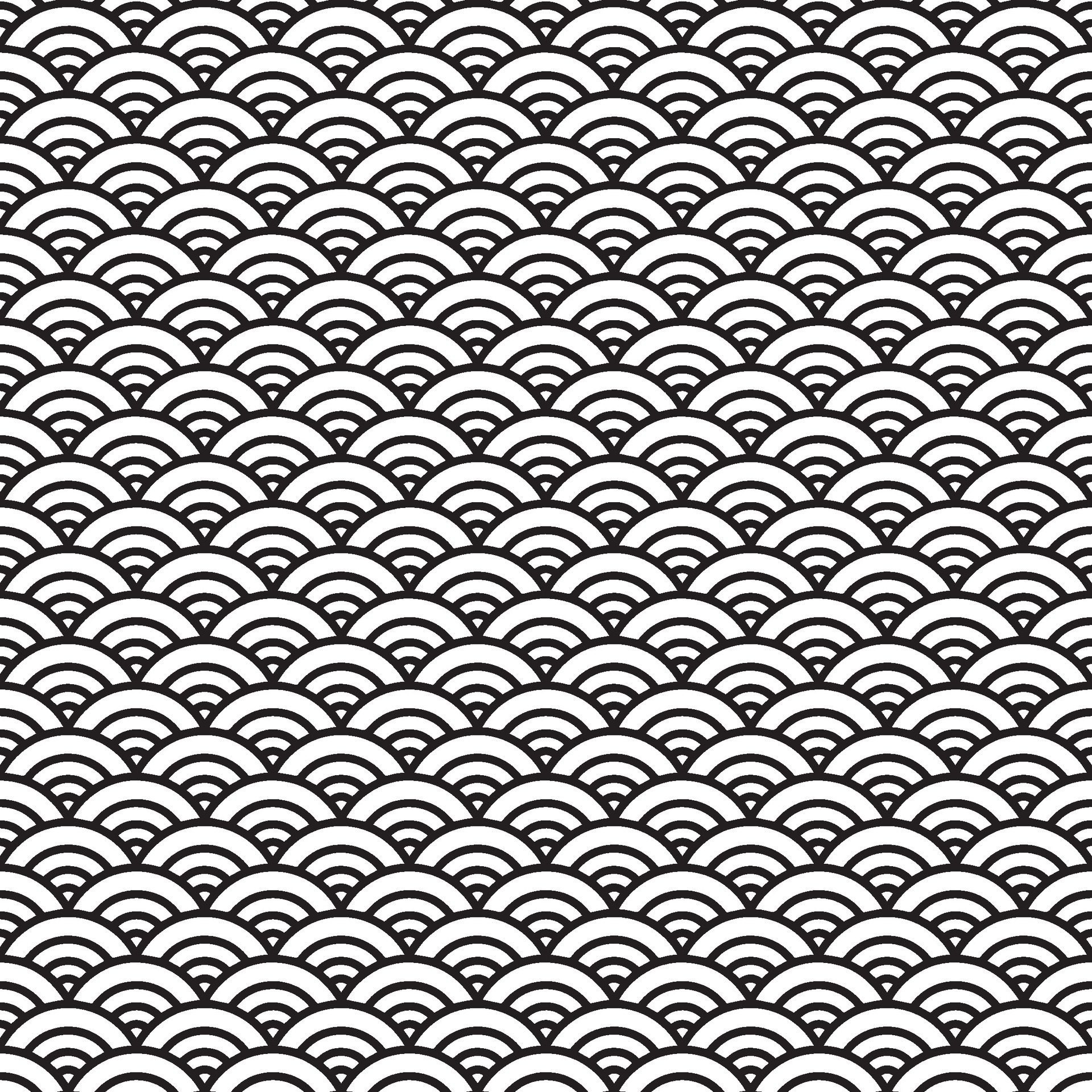 japanese style pattern seamless Free Vector