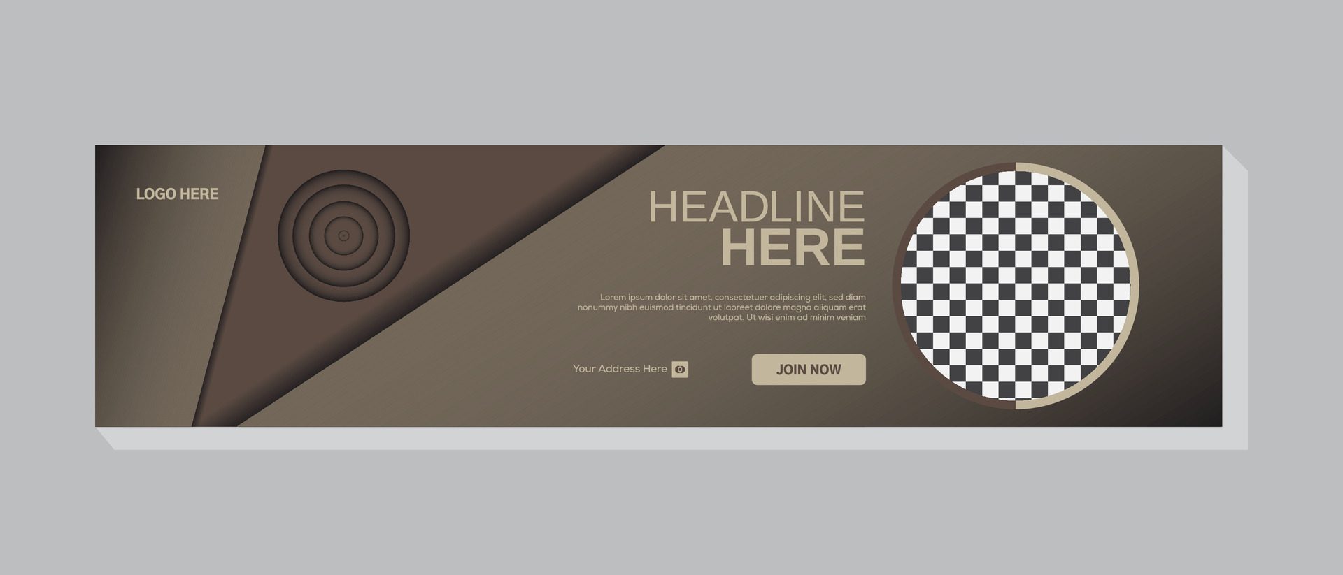 Creative and clean social media banner For use personal or business Free Vector