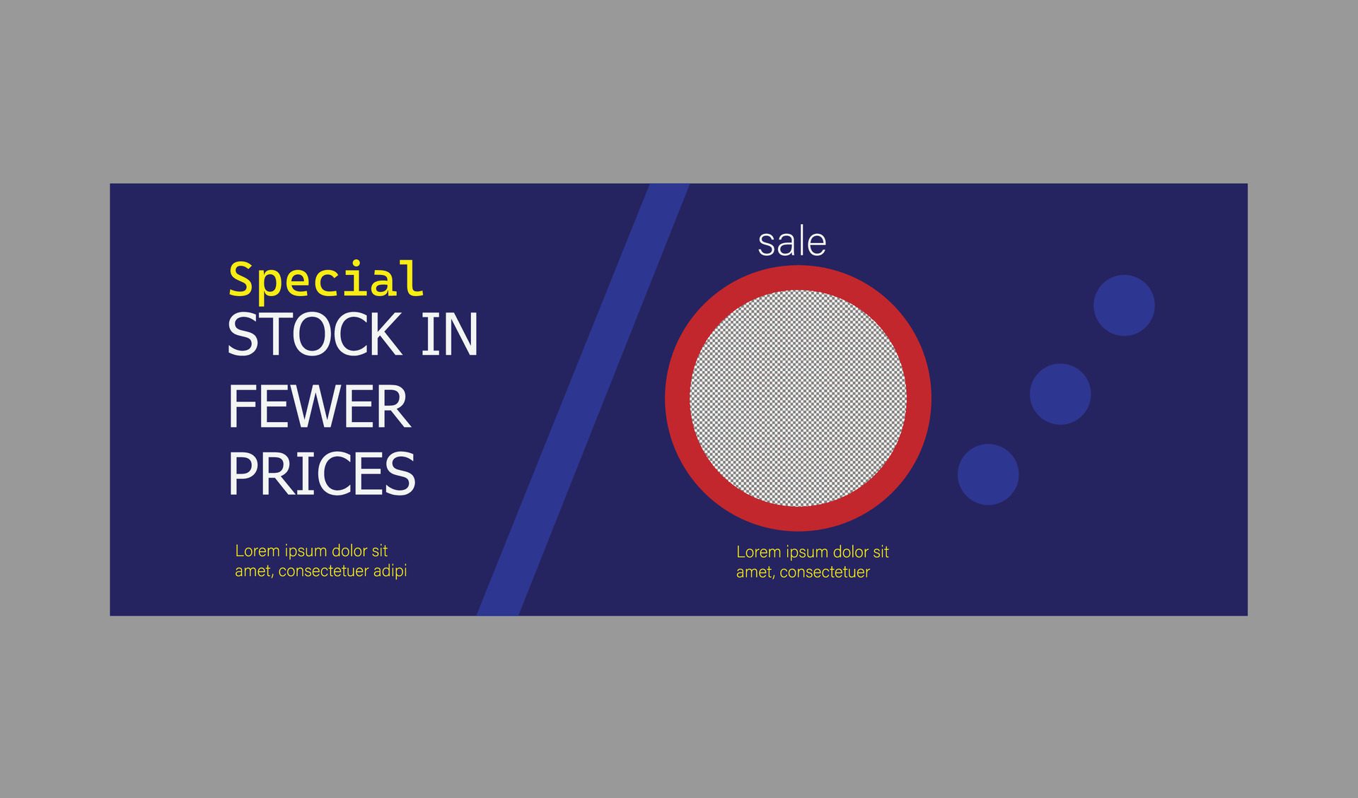 web banner design Free Vector