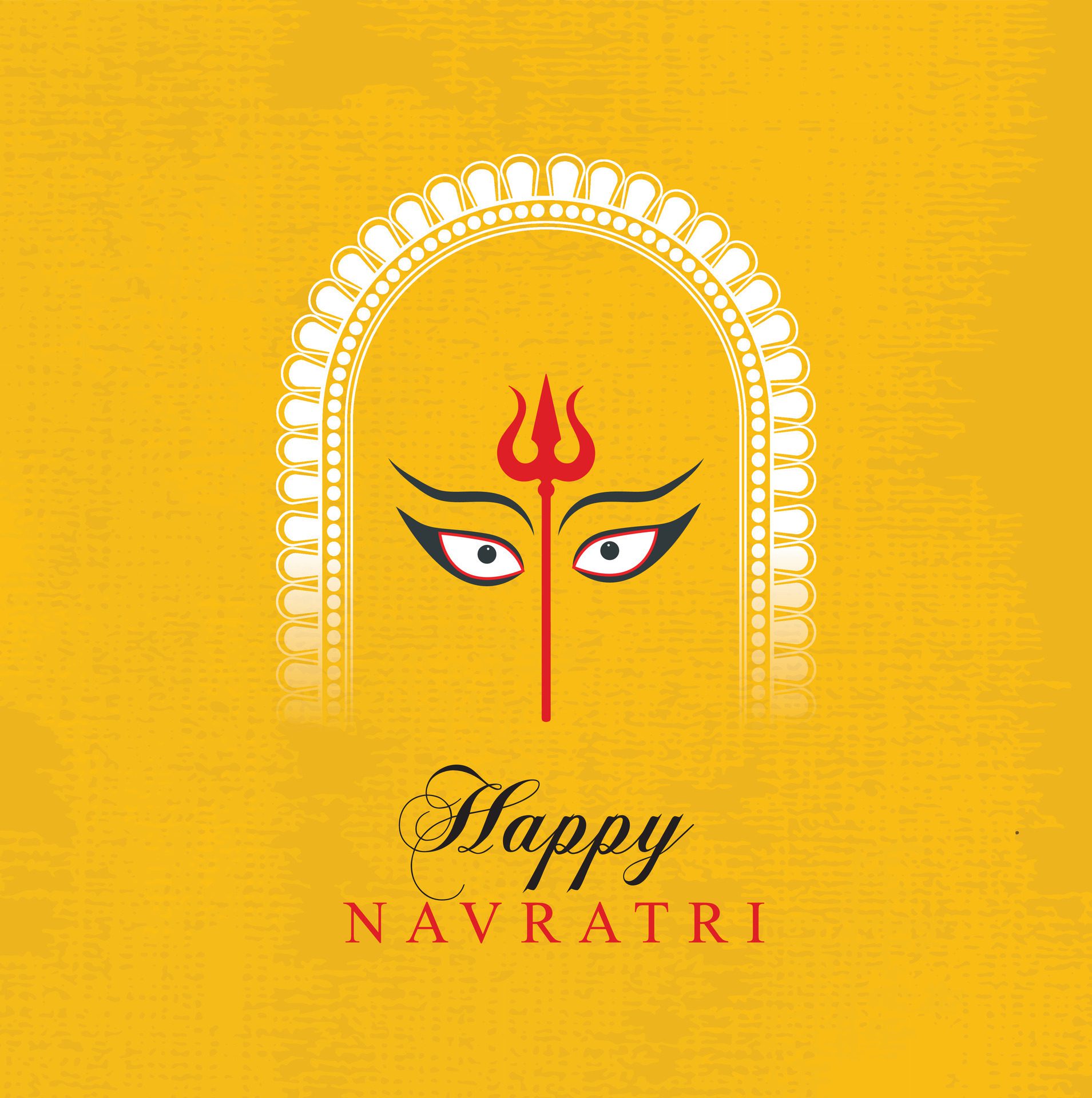 durga puja creative social media banner, Happy Navratri Festival, design background. Free Vector