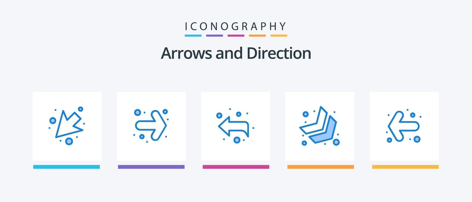 Arrow Blue 5 Icon Pack Including . left. left. arrow. Creative Icons Design Stock Free