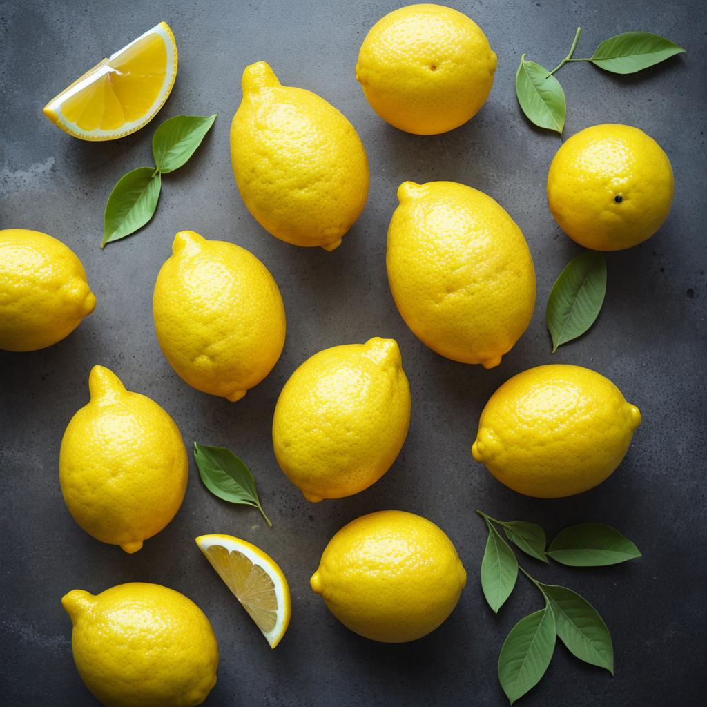 Lemons by @kyraspears by @ai_generated