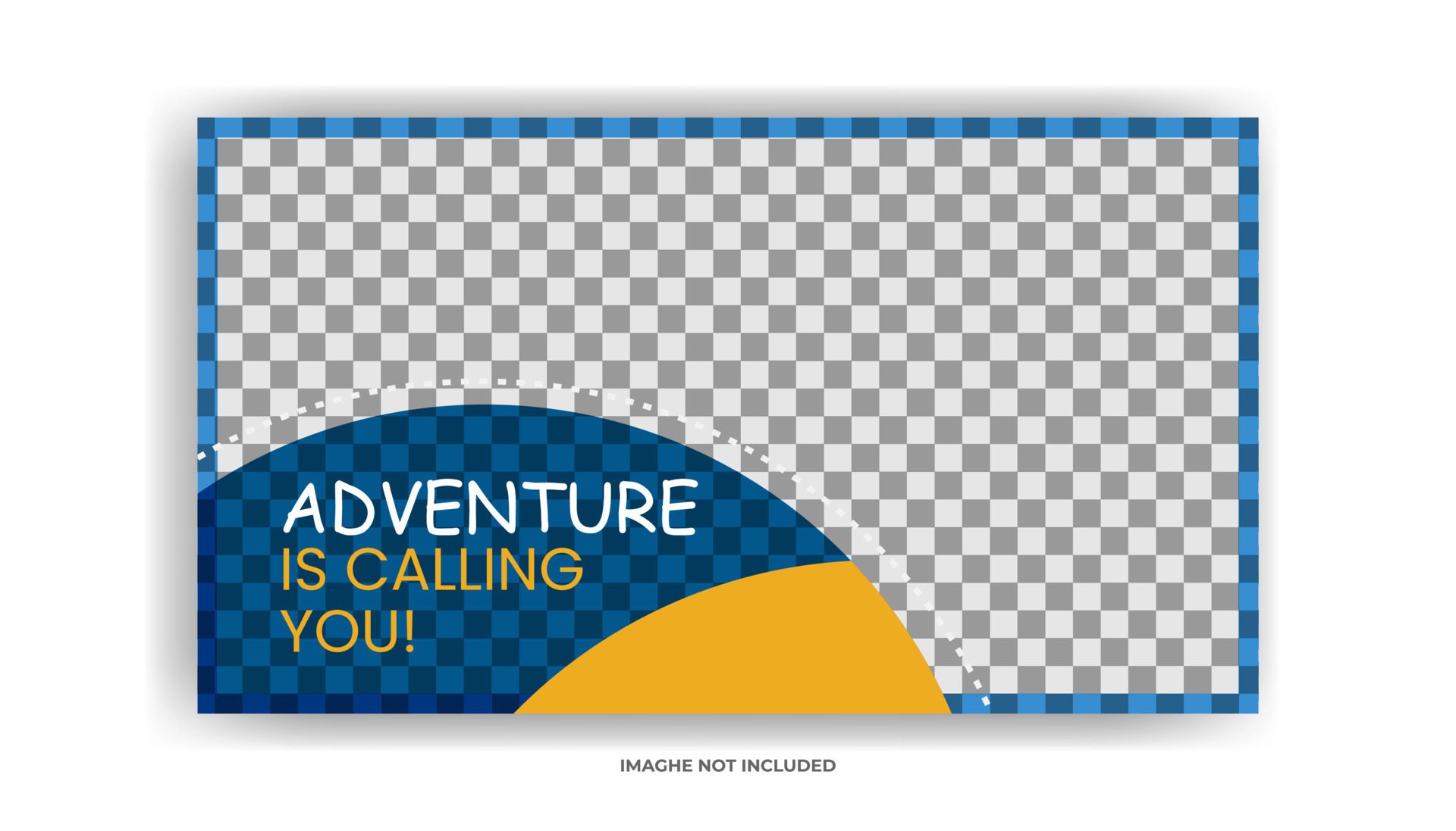 modern and creative adventure tour social media post and web banner Free Vector