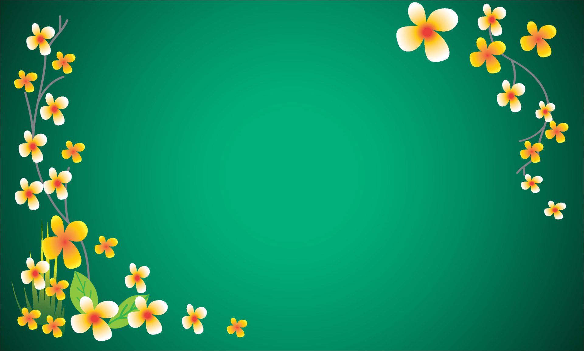 Beautiful natural flower background Free Vector