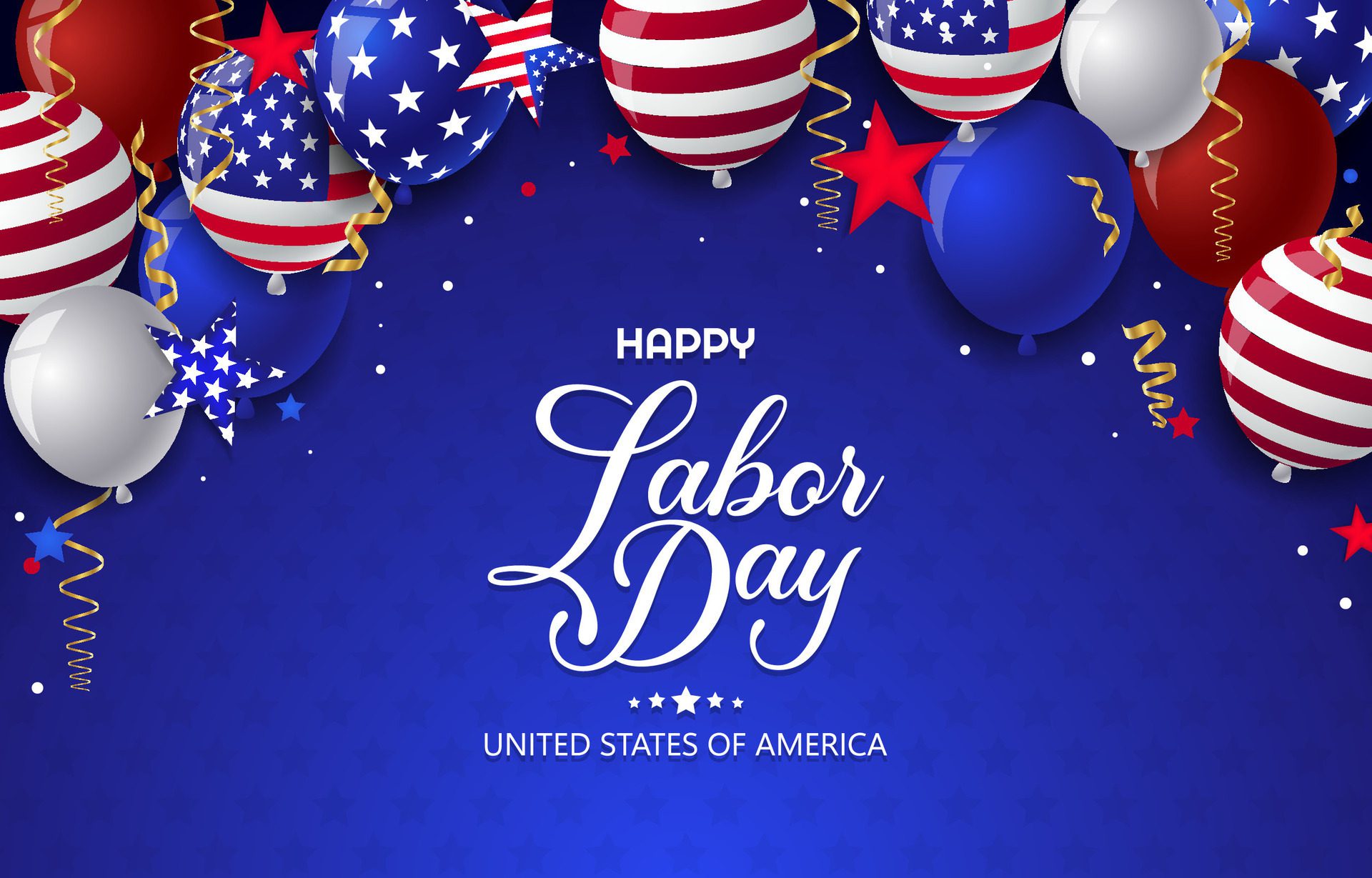 happy labor day poster for social media story, card, banner, background Free Vector