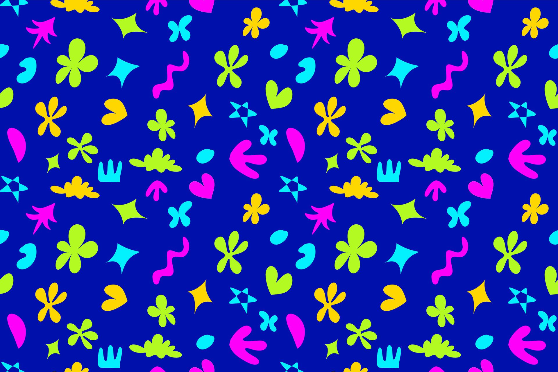 Abstract seamless pattern Free Vector