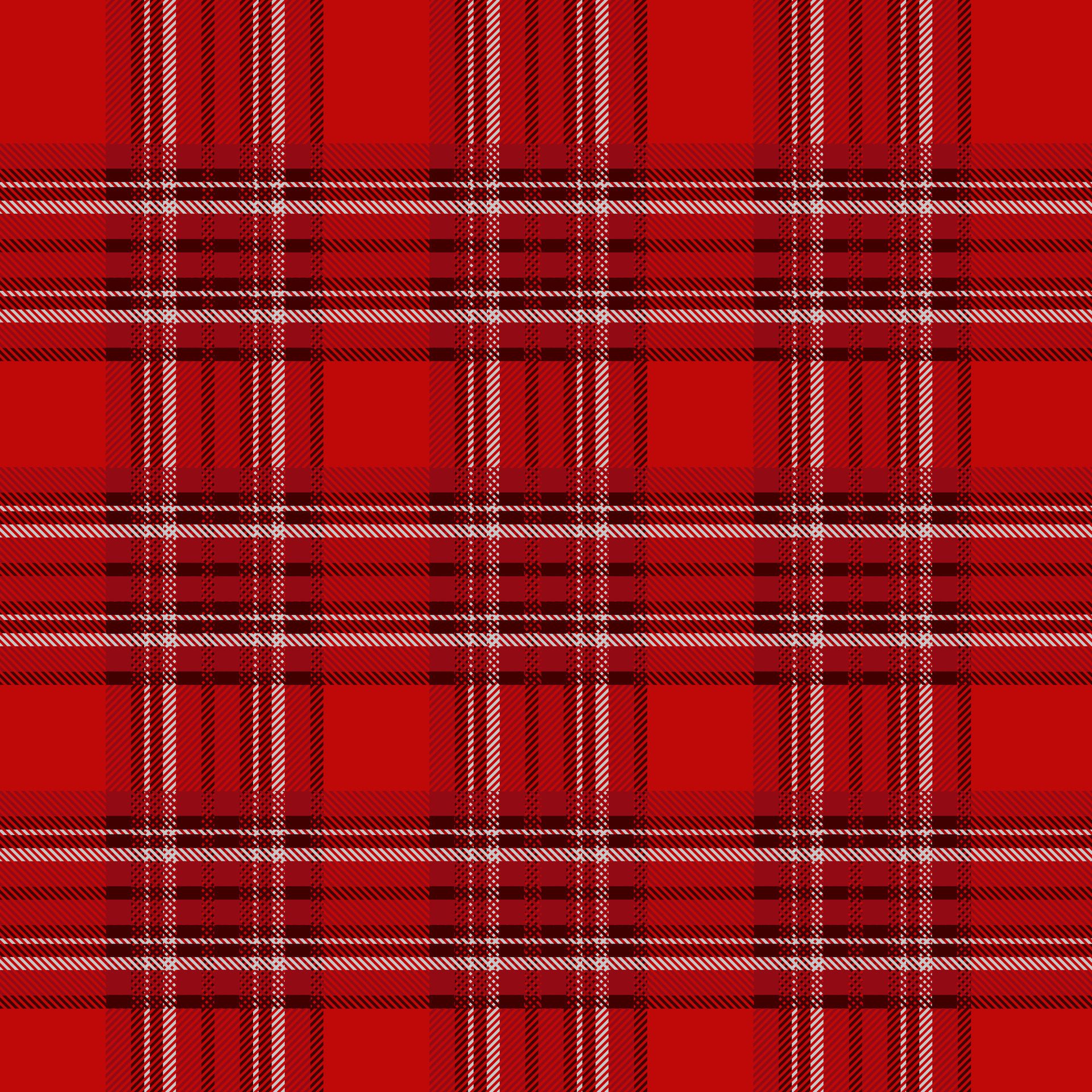 Red Scottish Check soft design for prints. Repeated scottish flannel. Madras fabric. Softness wool patterned tuxtile Free Vector