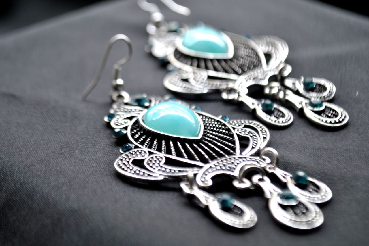 Beautiful Earrings Stock Free