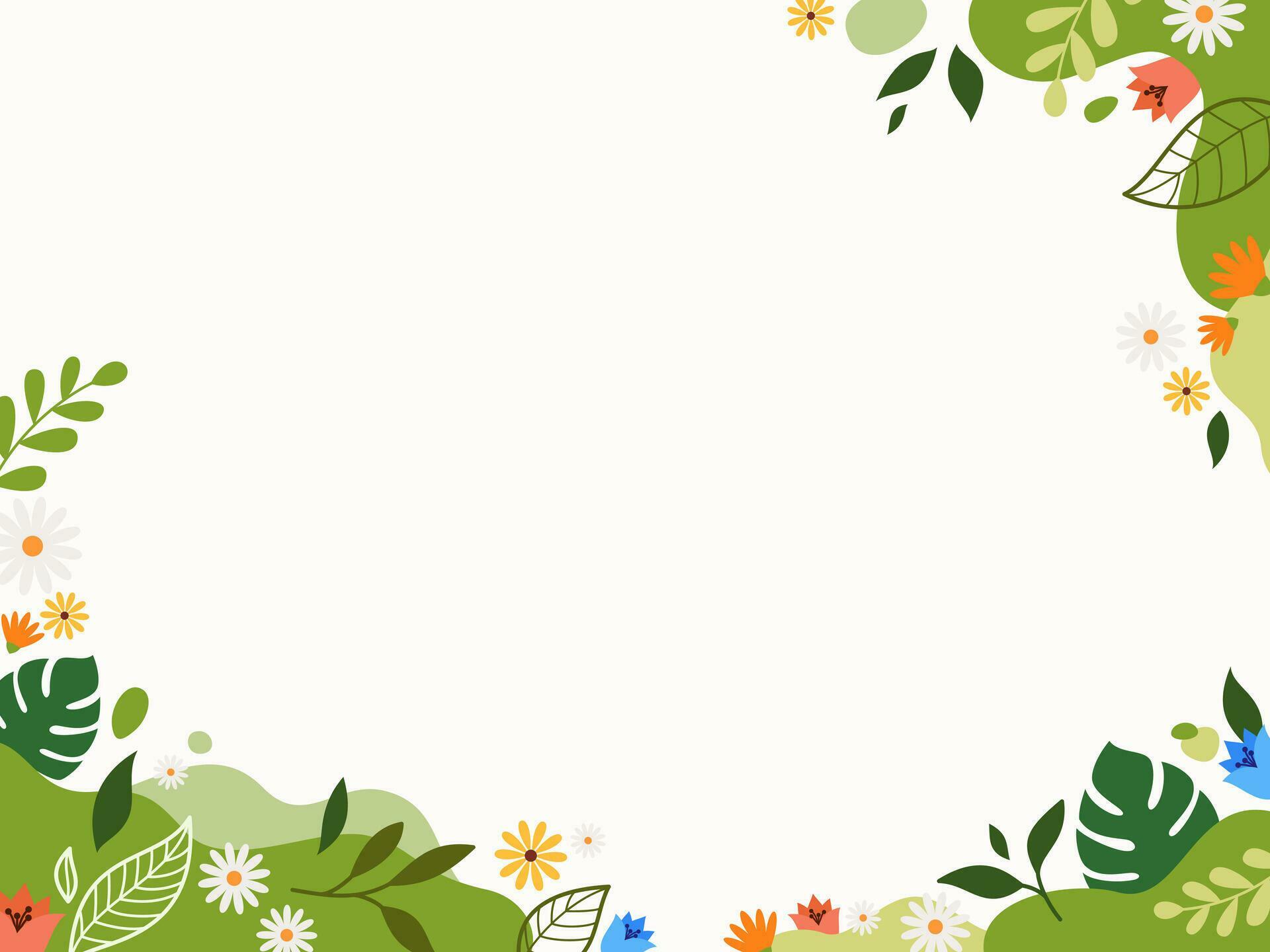 Seasonal Spring Flower Illustration Stock Free