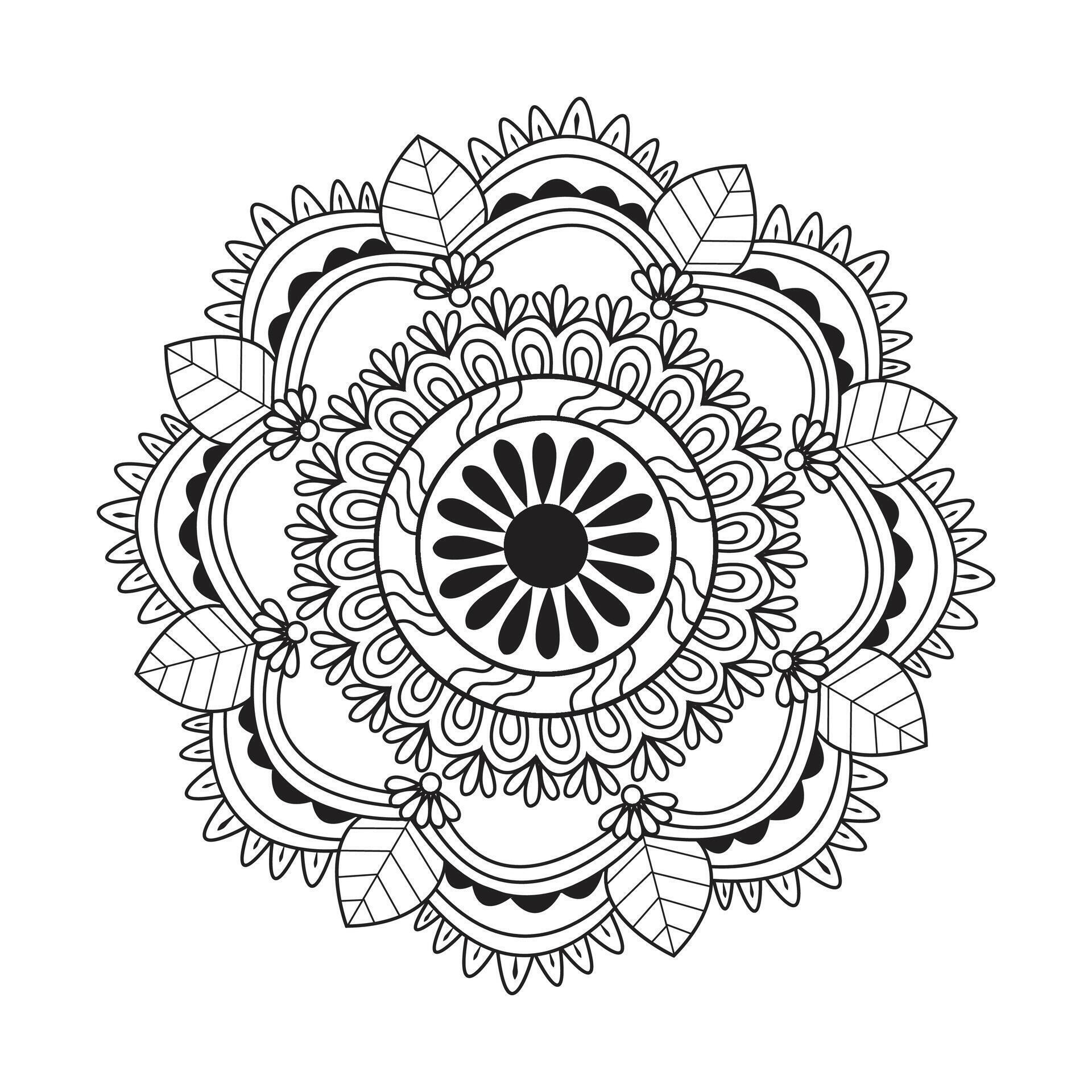 Creative unique flower floral vector eps mandala patterns for free download Stock Free